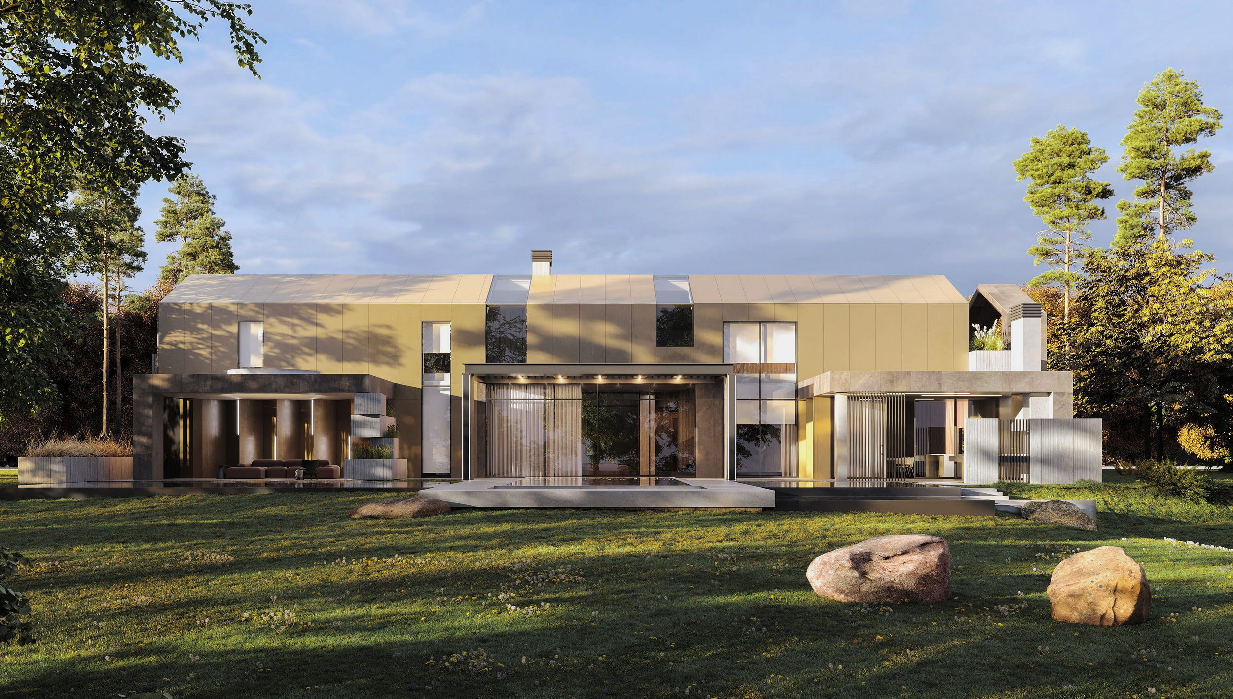 Барн хаус от дизайн студии