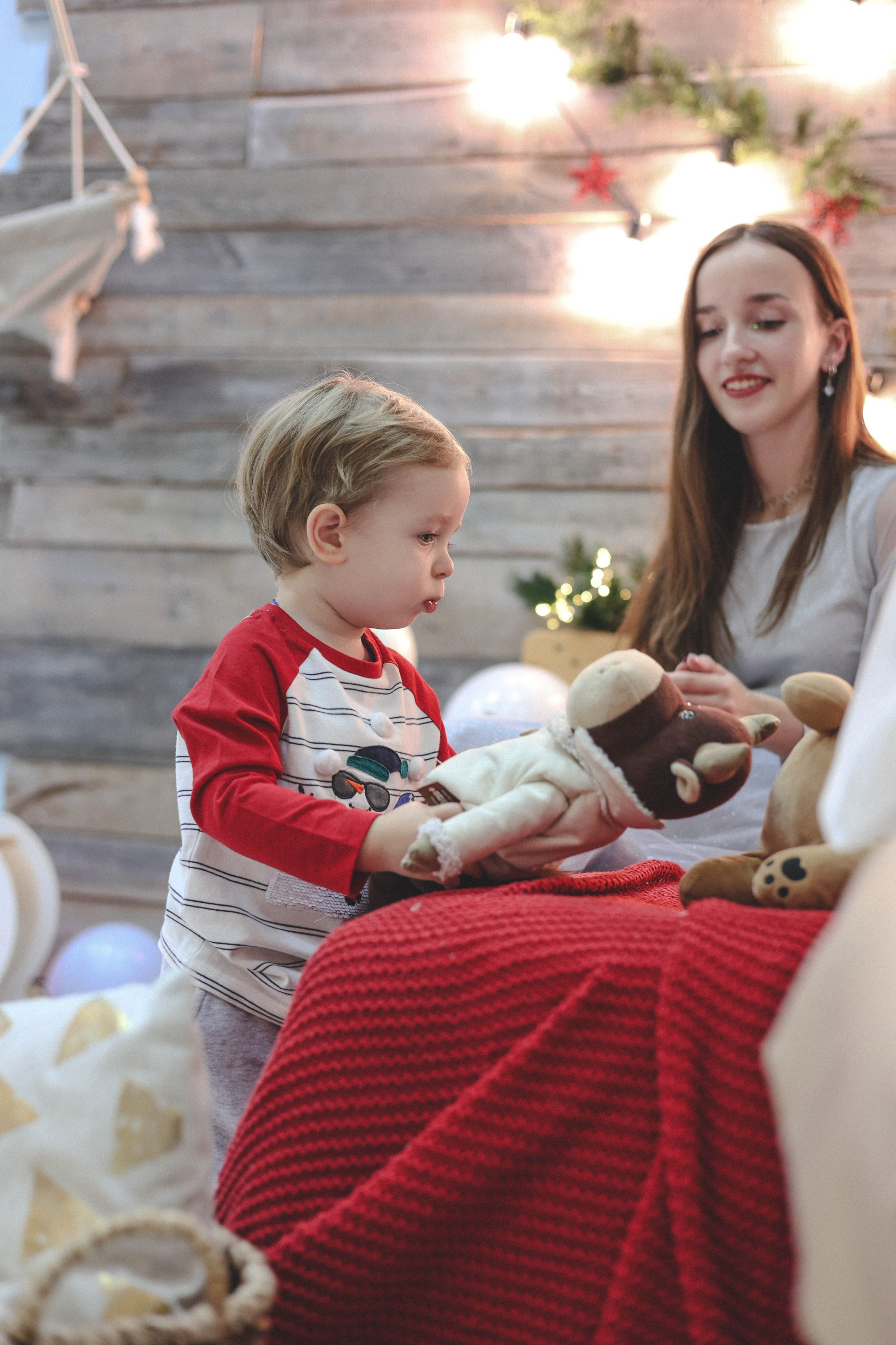 Новогодняя история «Ирина и ее семья». Фотограф в Москве Анастасия Калинина