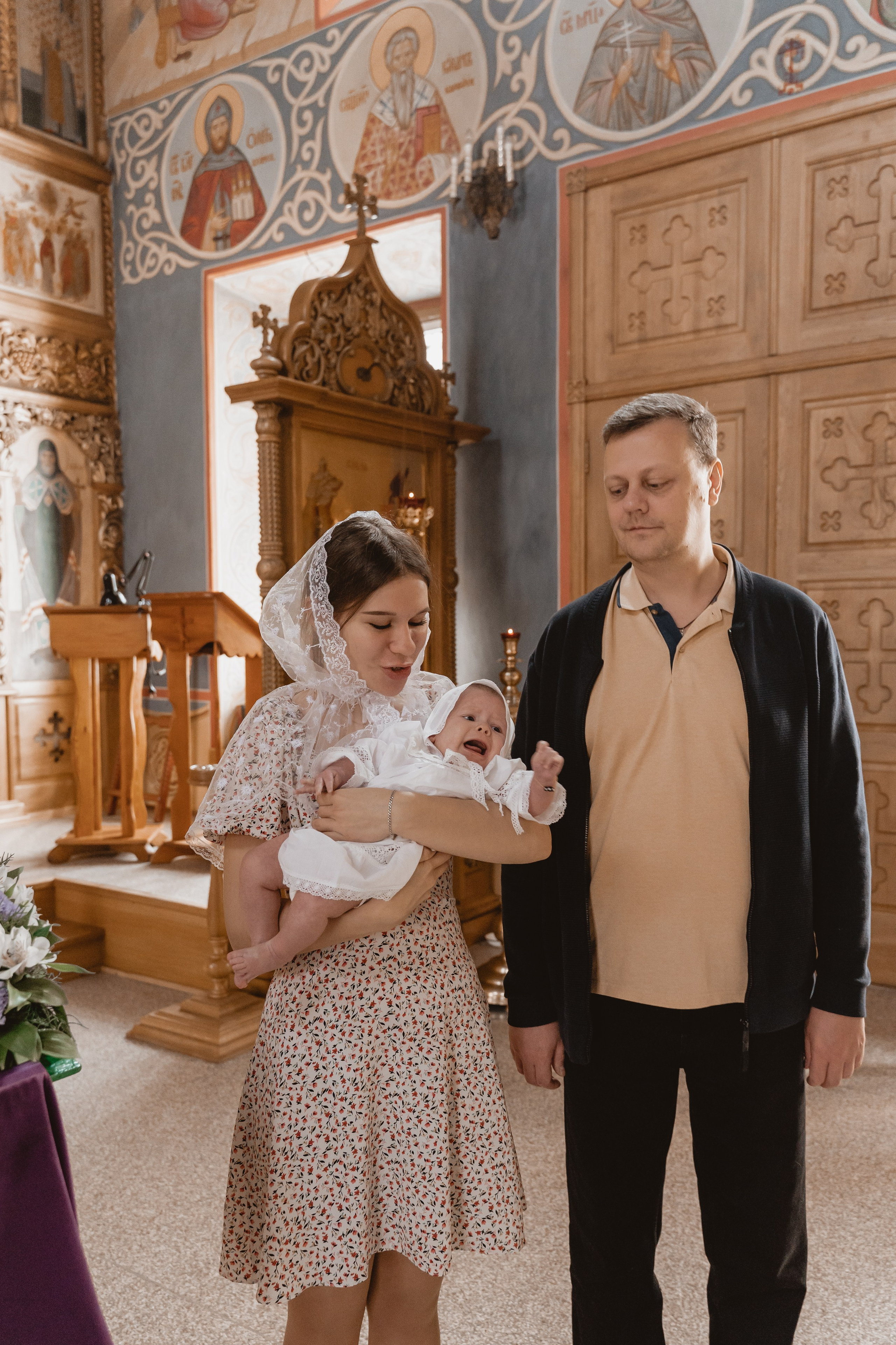 Крещение Таисии. Свадебный фотограф Юлия Копылова