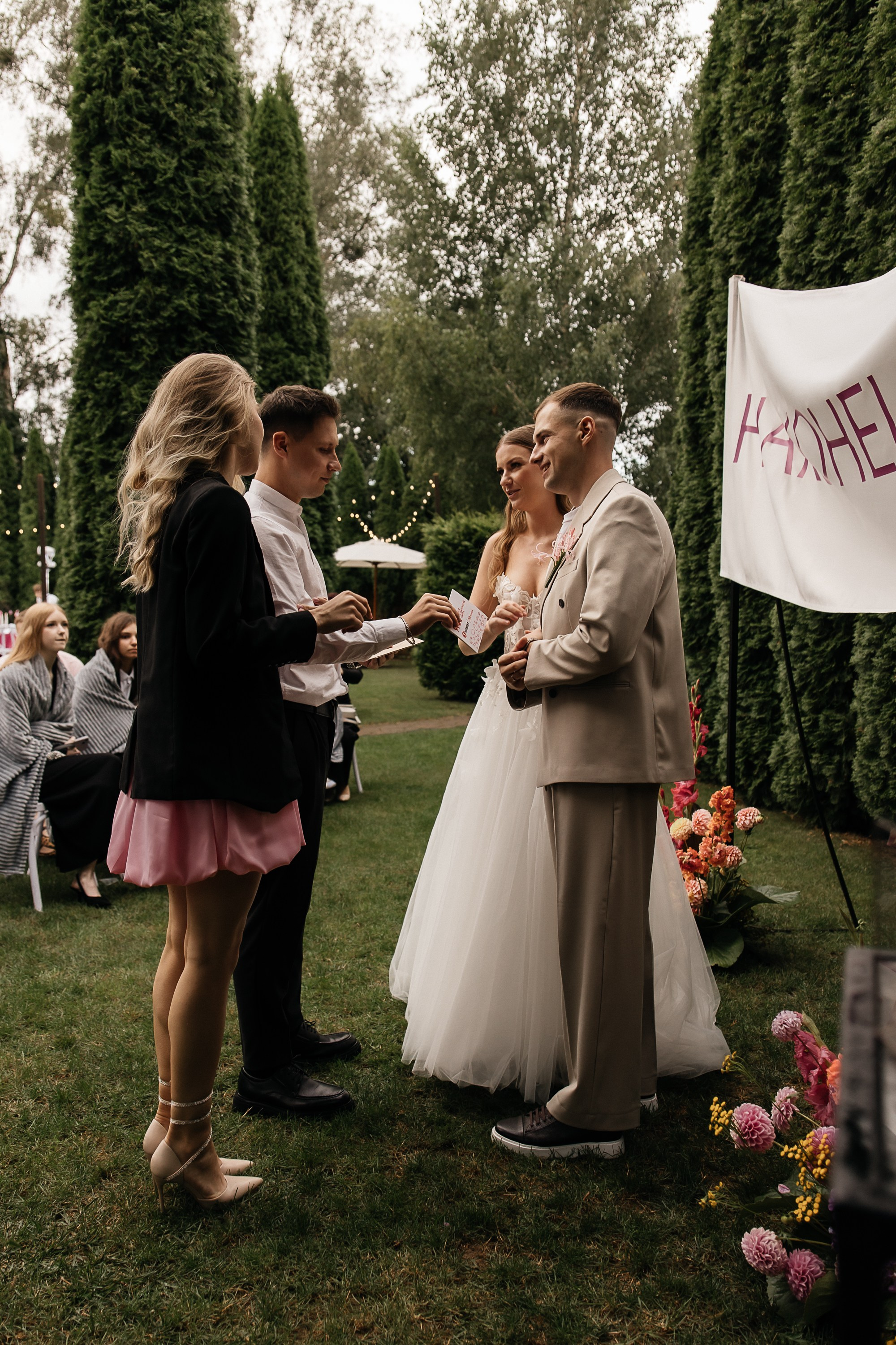 Свадебная церемония под открытым небом. Свадебный и семейный фотограф Виолетта Сидельникова. Краснодар, Россия, Беларусь, Европа