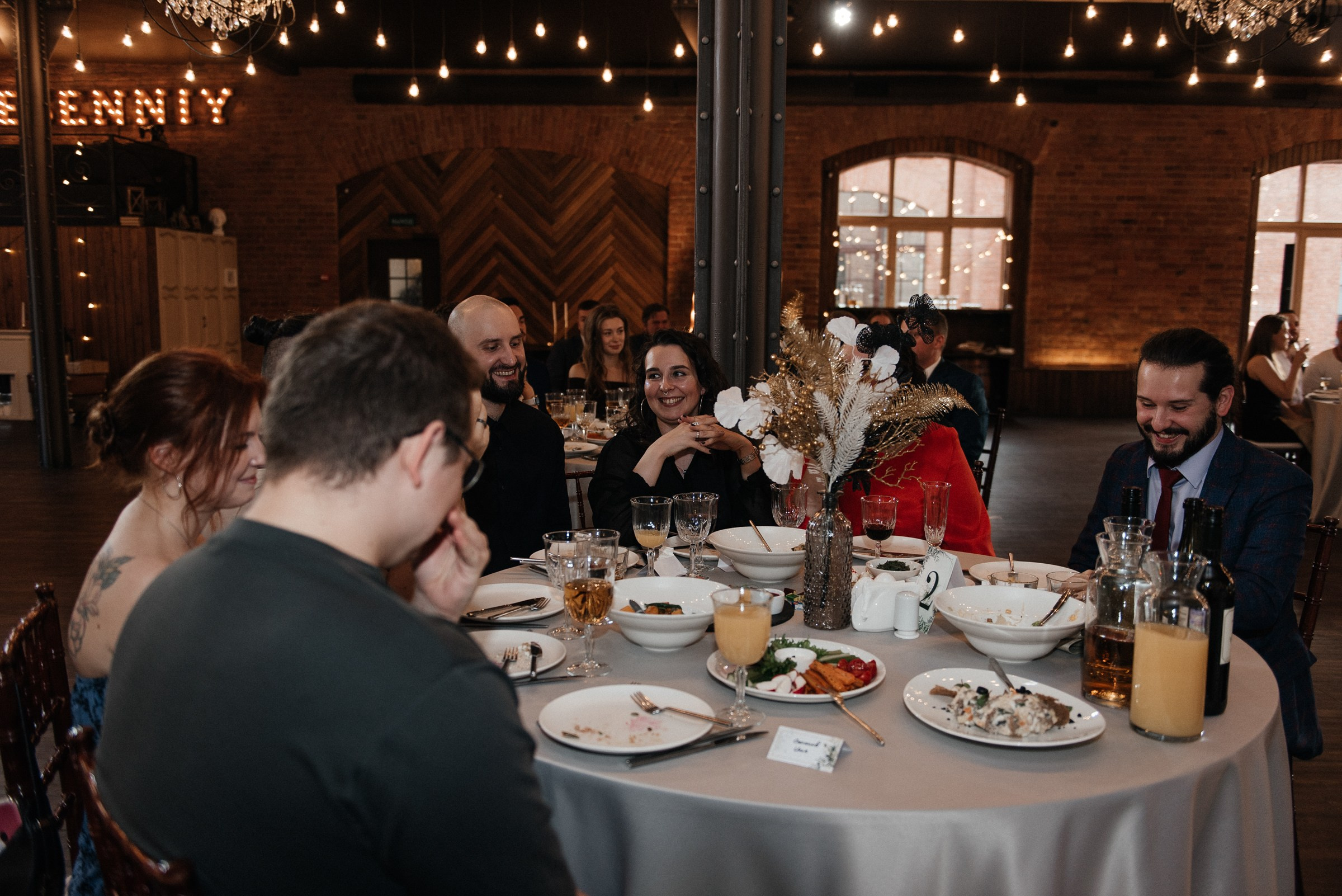 свадебный банкет в Весеннем Лофте