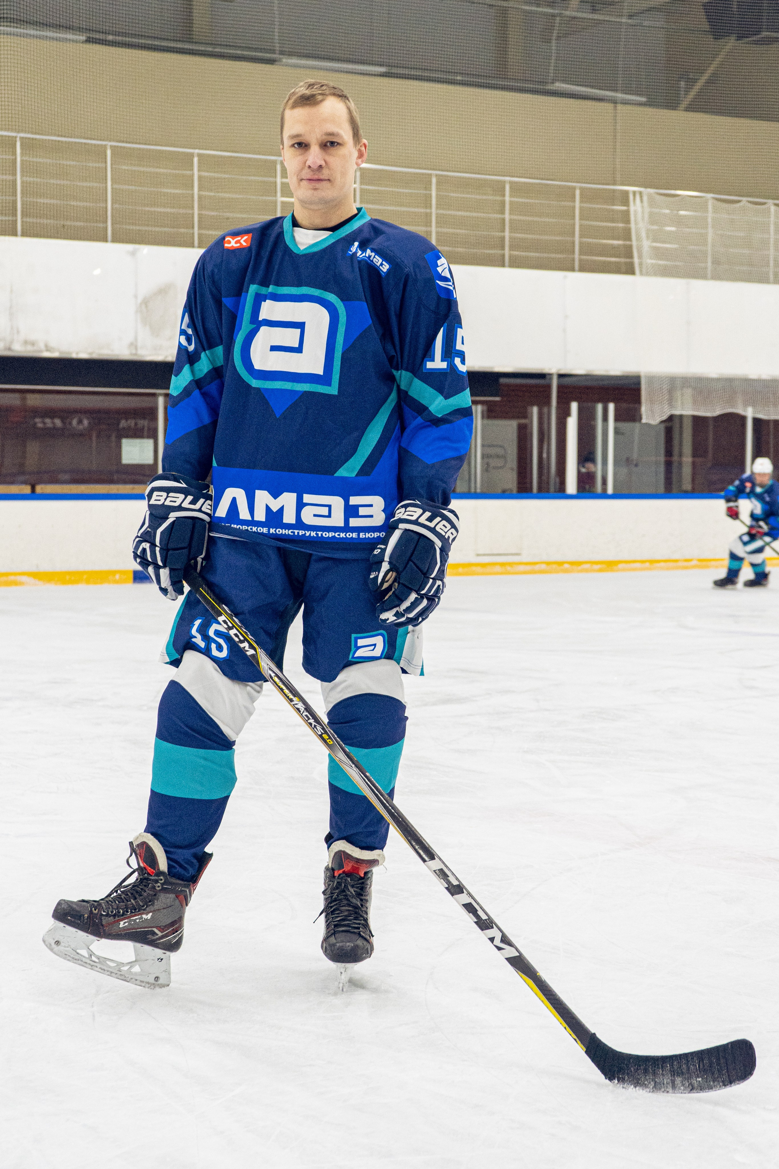 Тренировка по хоккею «ЦМКБ «Алмаз»