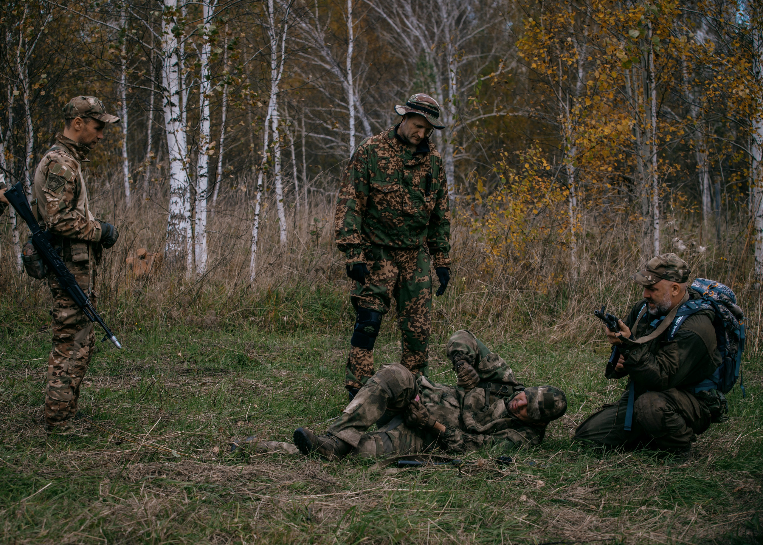 Квалификационные испытания. Сдача на шеврон «Боевая Единица». Портретный фотограф в Москве Дарья Цезария