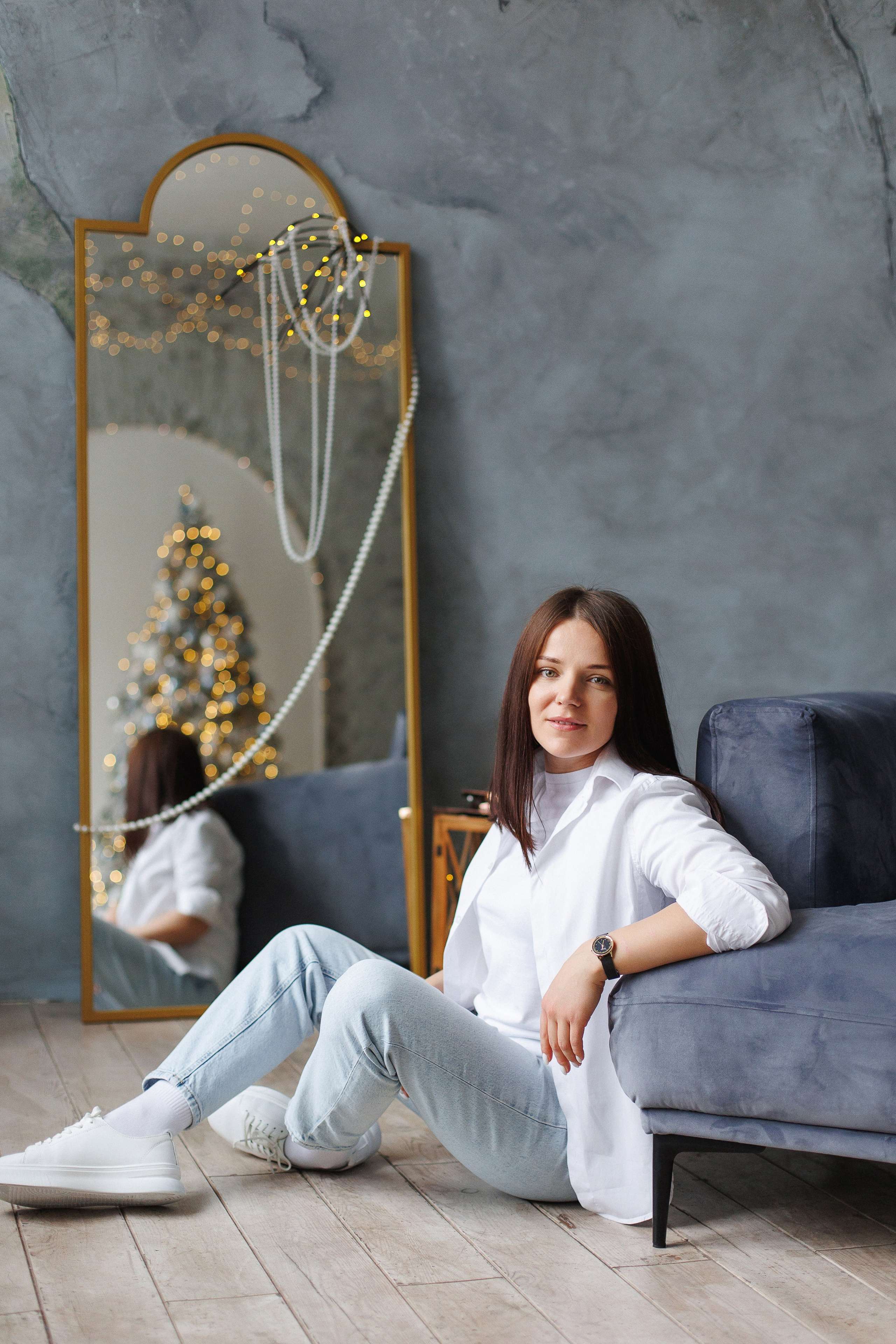 Новогодняя семейная фотосессия Щелково фотостудия Щелково фотограф Щелково