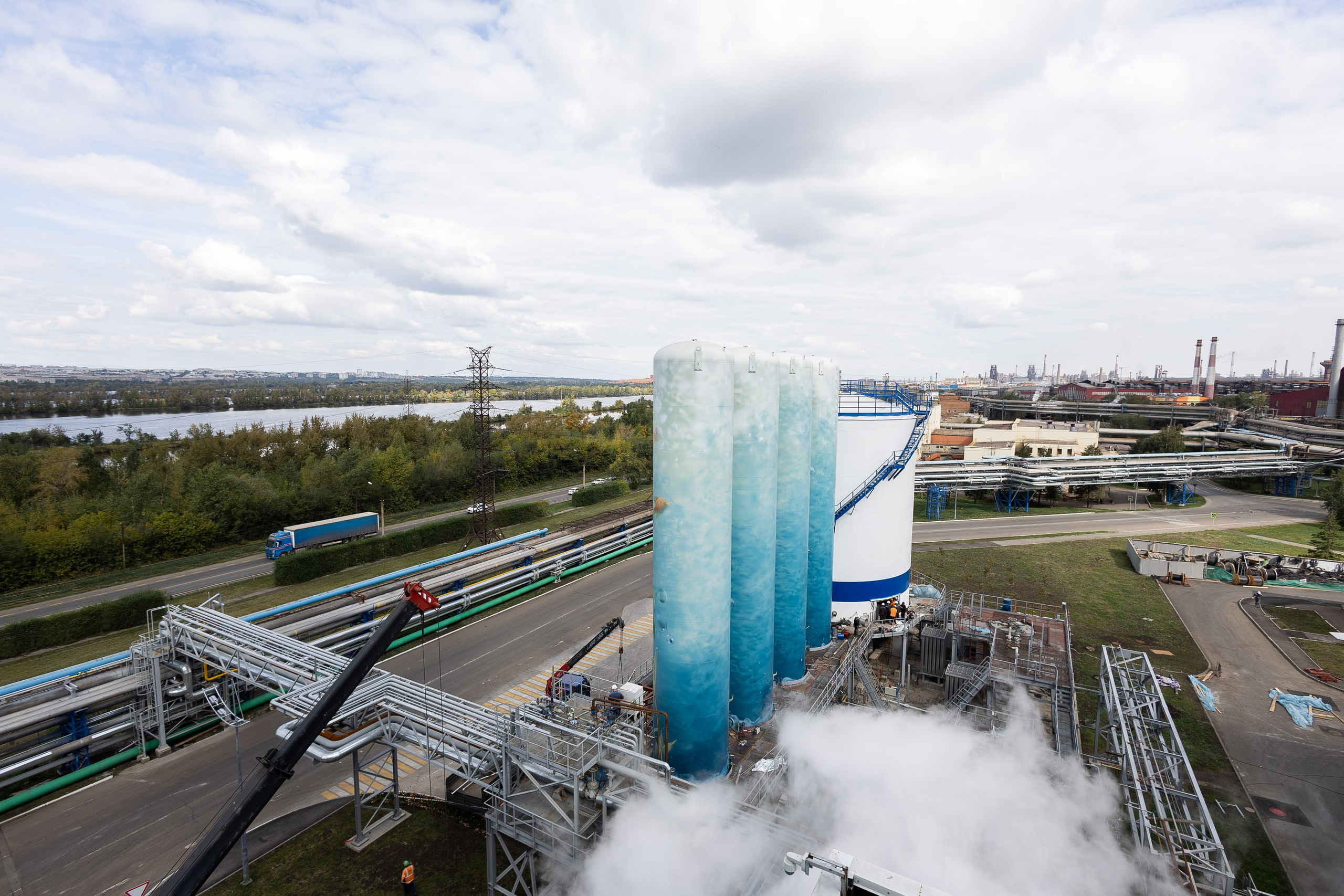 Съемка росписи на ММК. Фотограф Родион Нарудинов