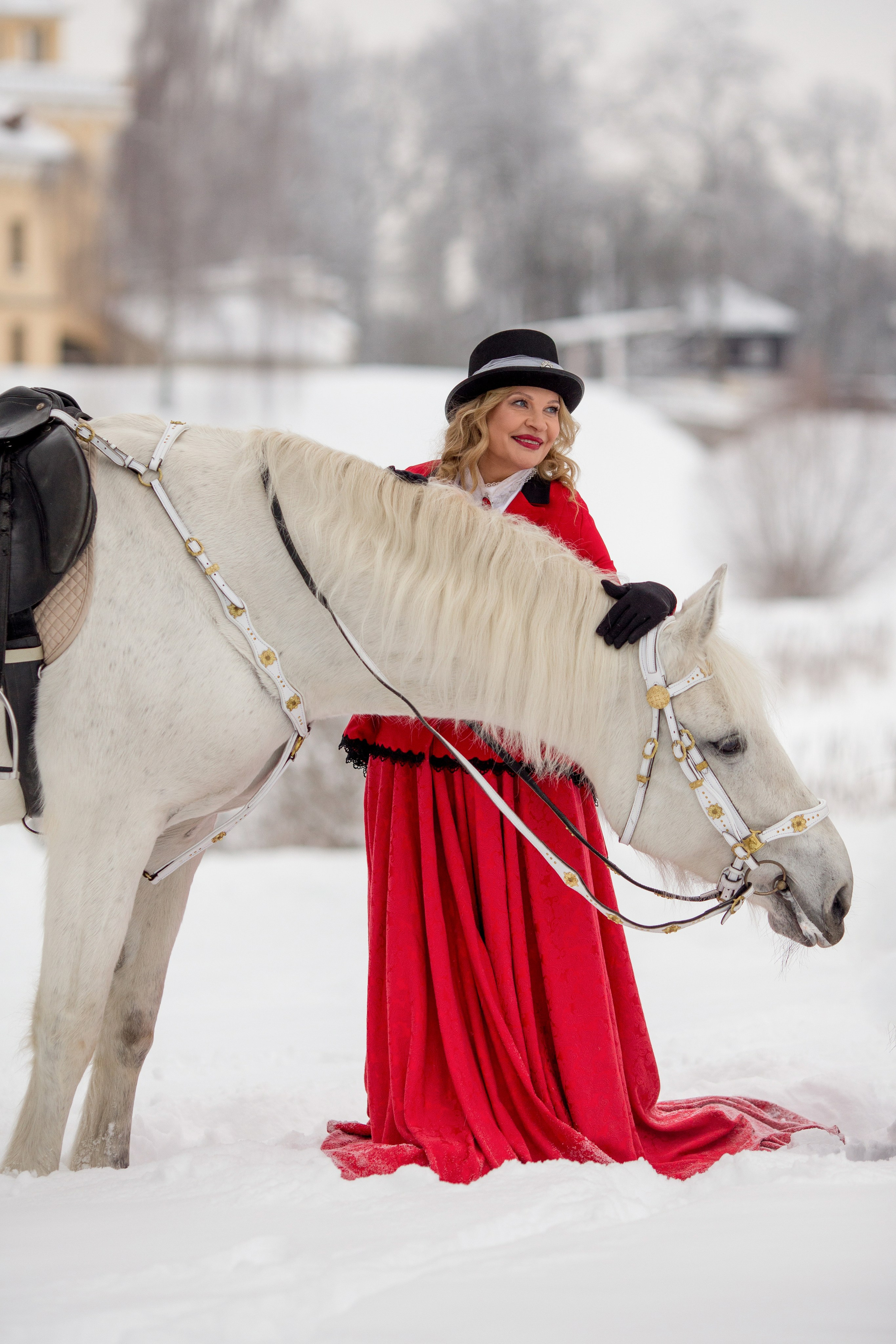 Зимняя фотосессия у замка БИП