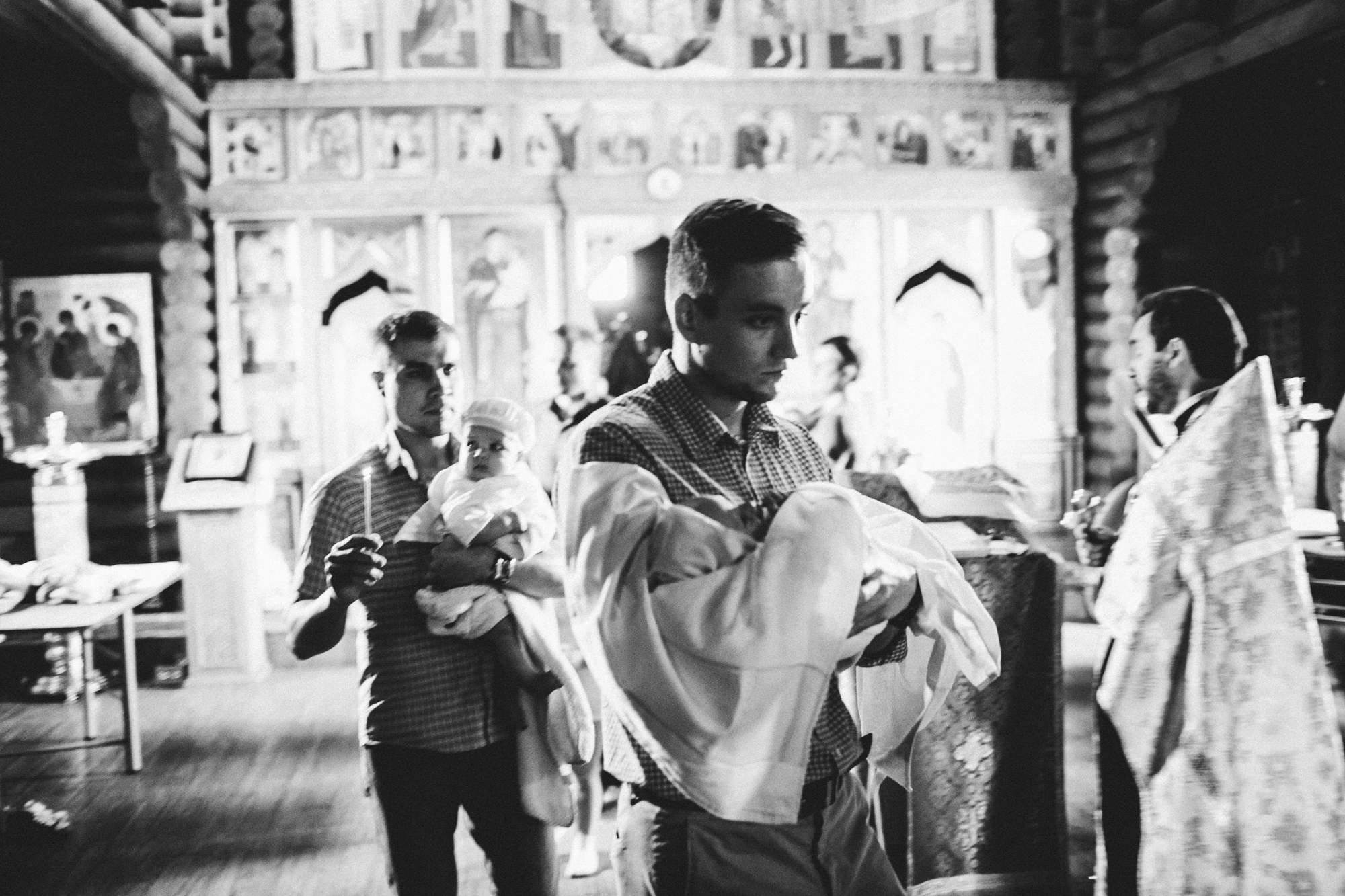 Крещение. Дмитрий и Юлия. Свадебный фотограф в Москве — Павел Воронцов