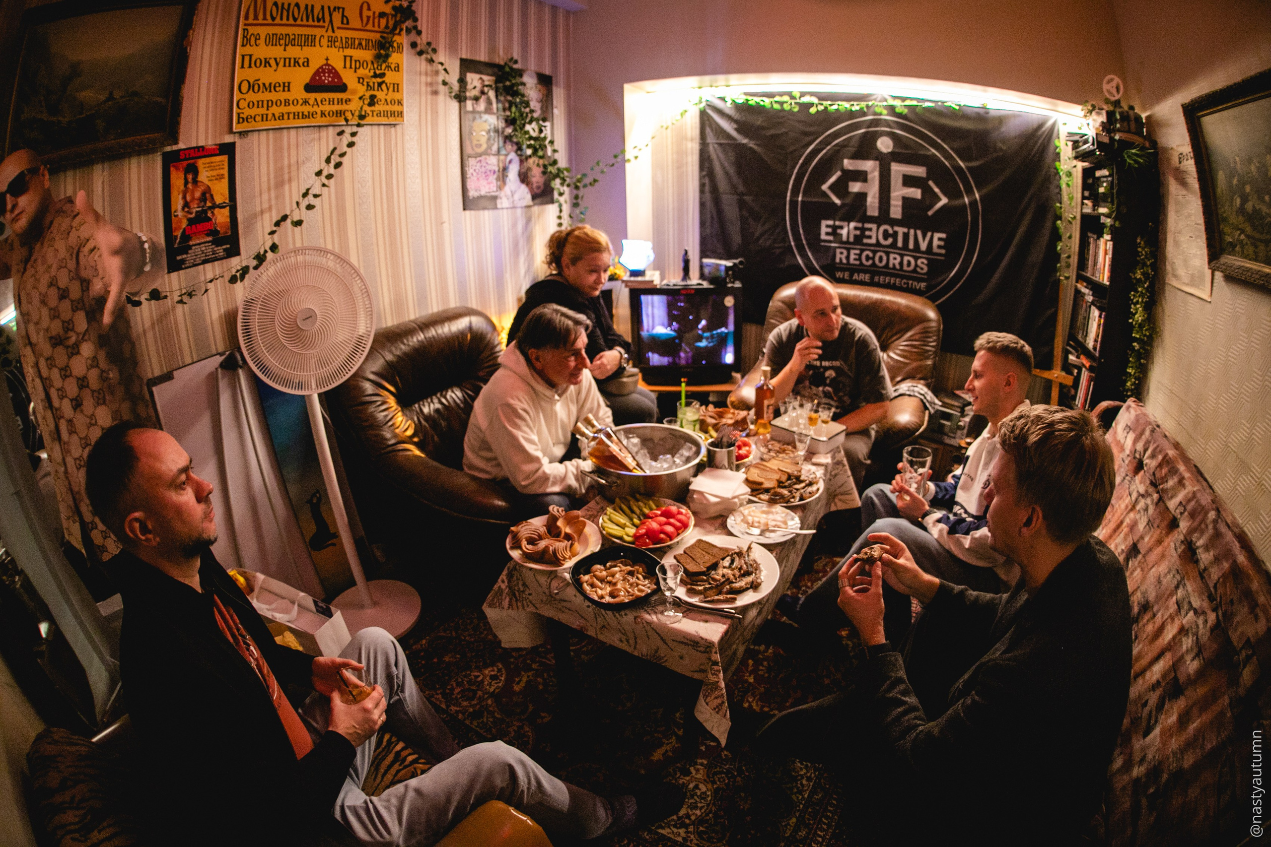 День Рождения Effective Records. Репортажный и концертный фотограф в Москве Анастасия Осень