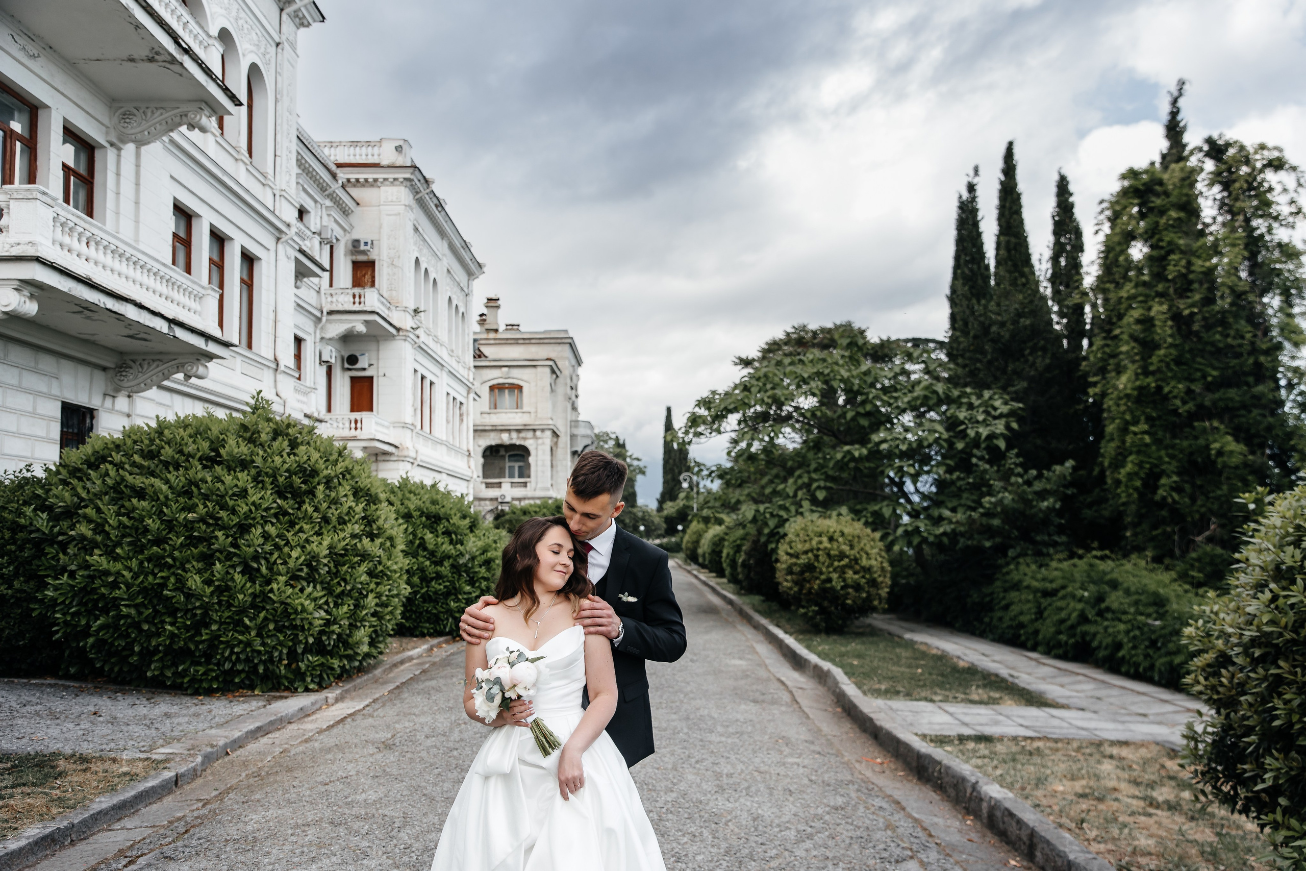 Парк Харакс, май в Крыму. Анонс свадьбы Ильи и Ксении. Свадебный фотограф в Крыму и Севастополе Ольга Баскакова