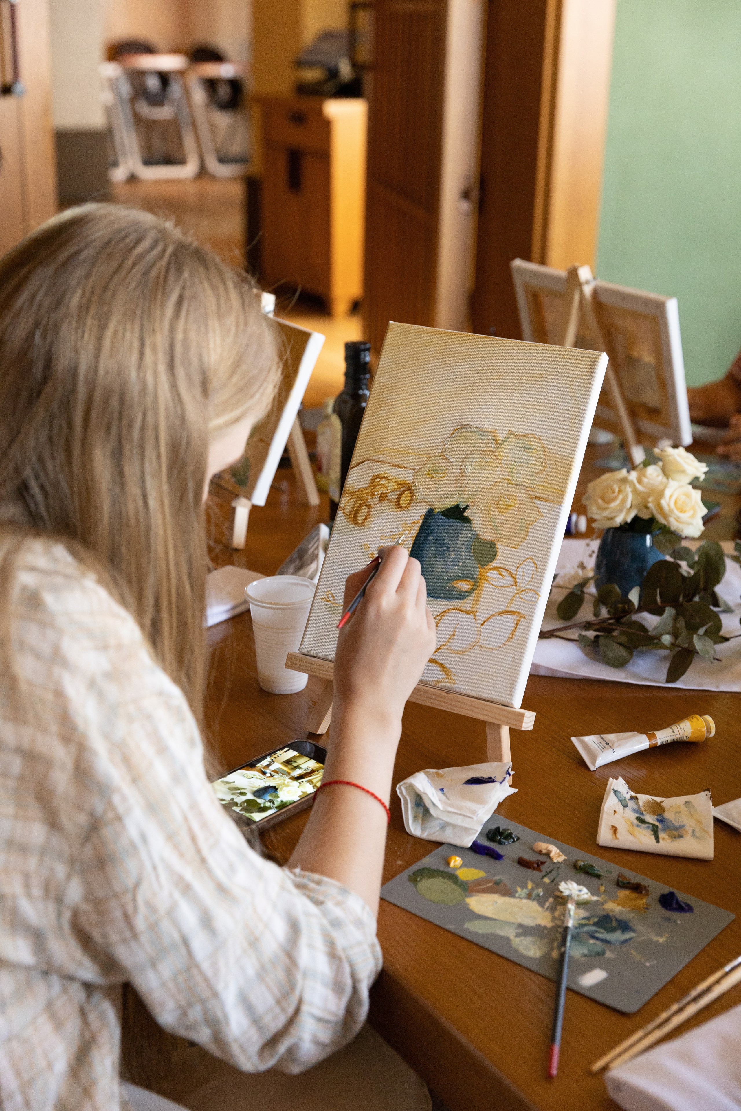 МАСТЕР-КЛАСС ПО ЖИВОПИСИ МАСЛОМ. Фотограф в Сочи Екатерина Потапова