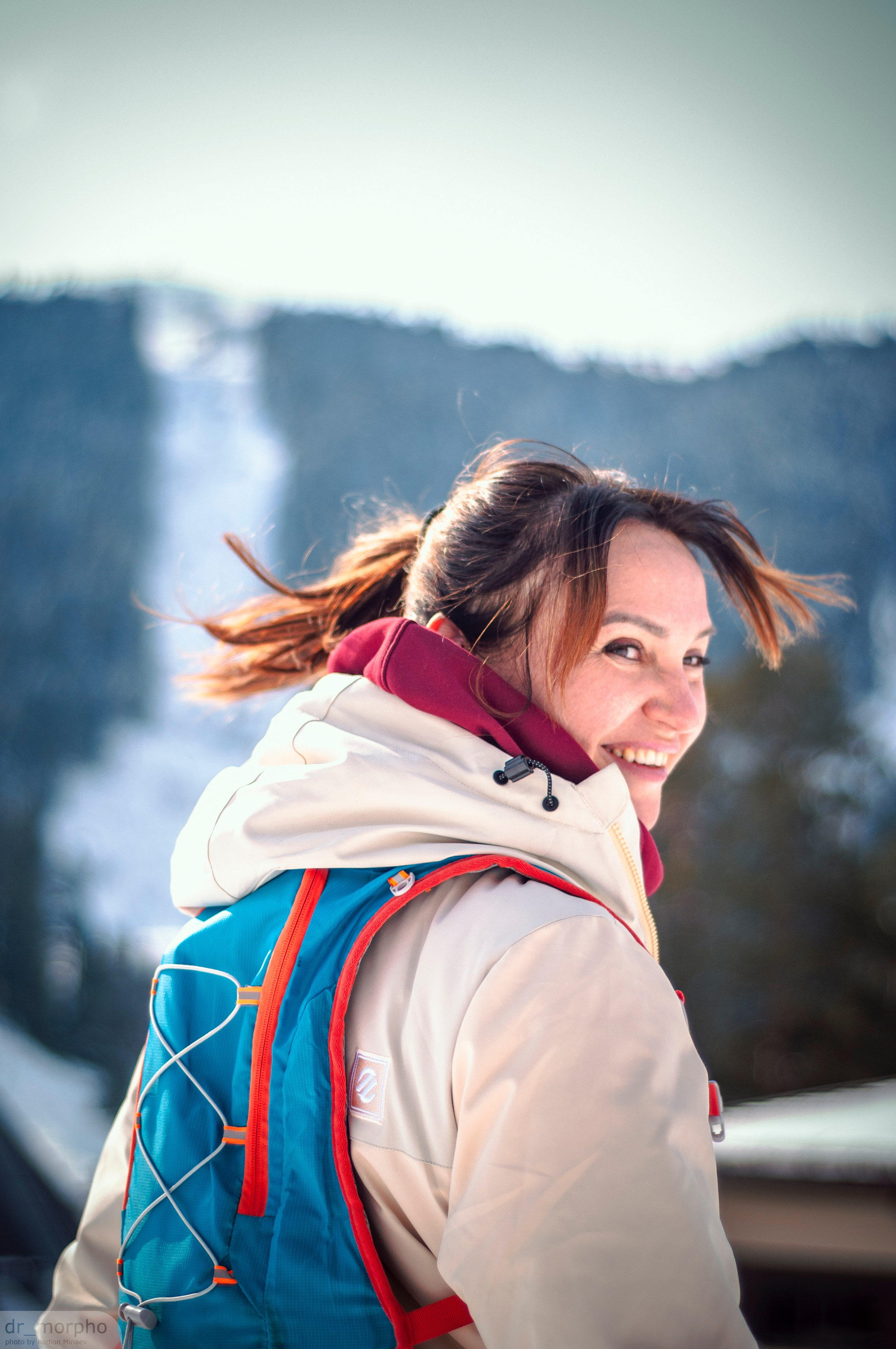 Фото человека в Архызе