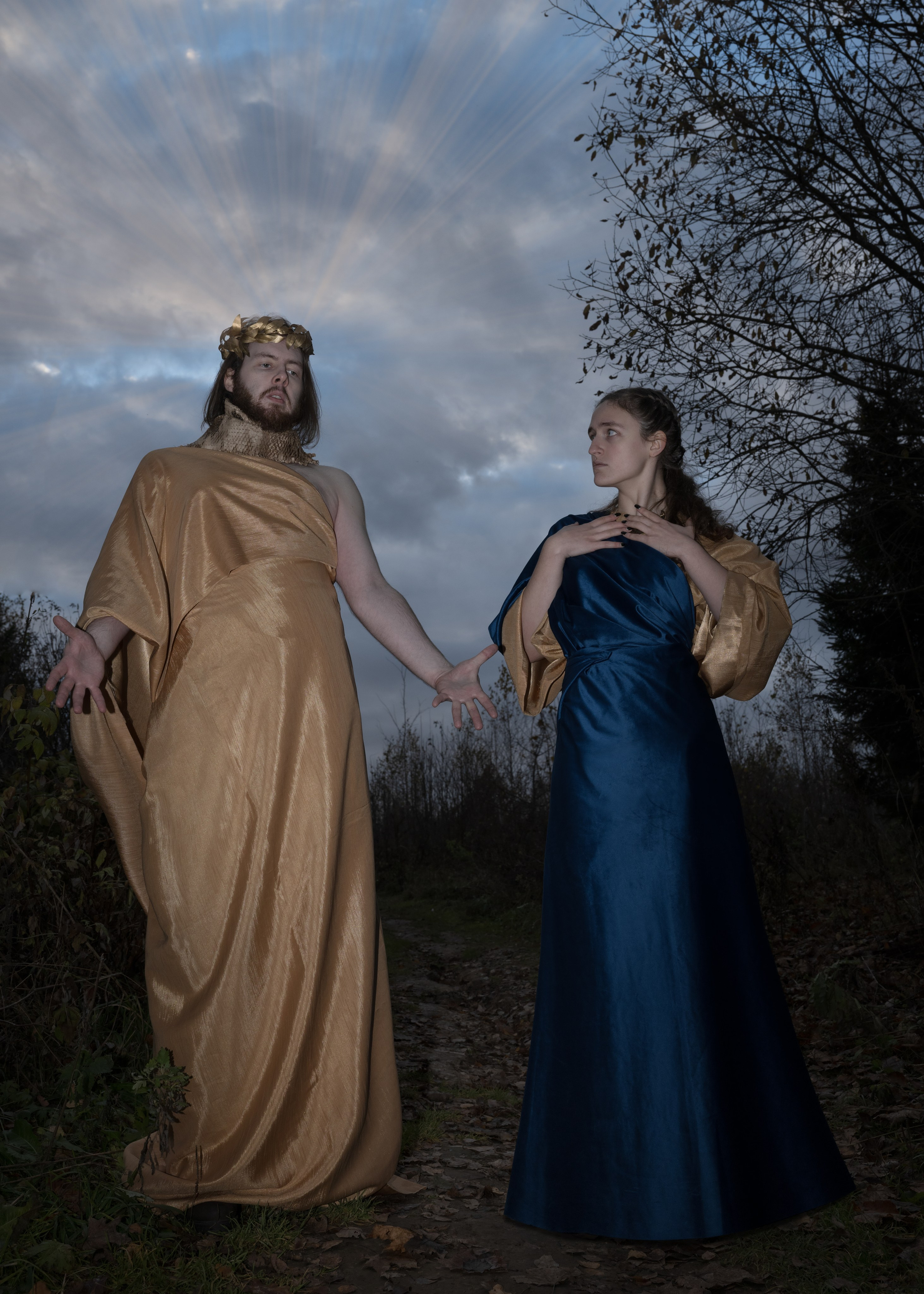 Времена Года. Деметра и Персефона. Анна Новосельцева. Индивидуальные фотосессии в Москве и М.О