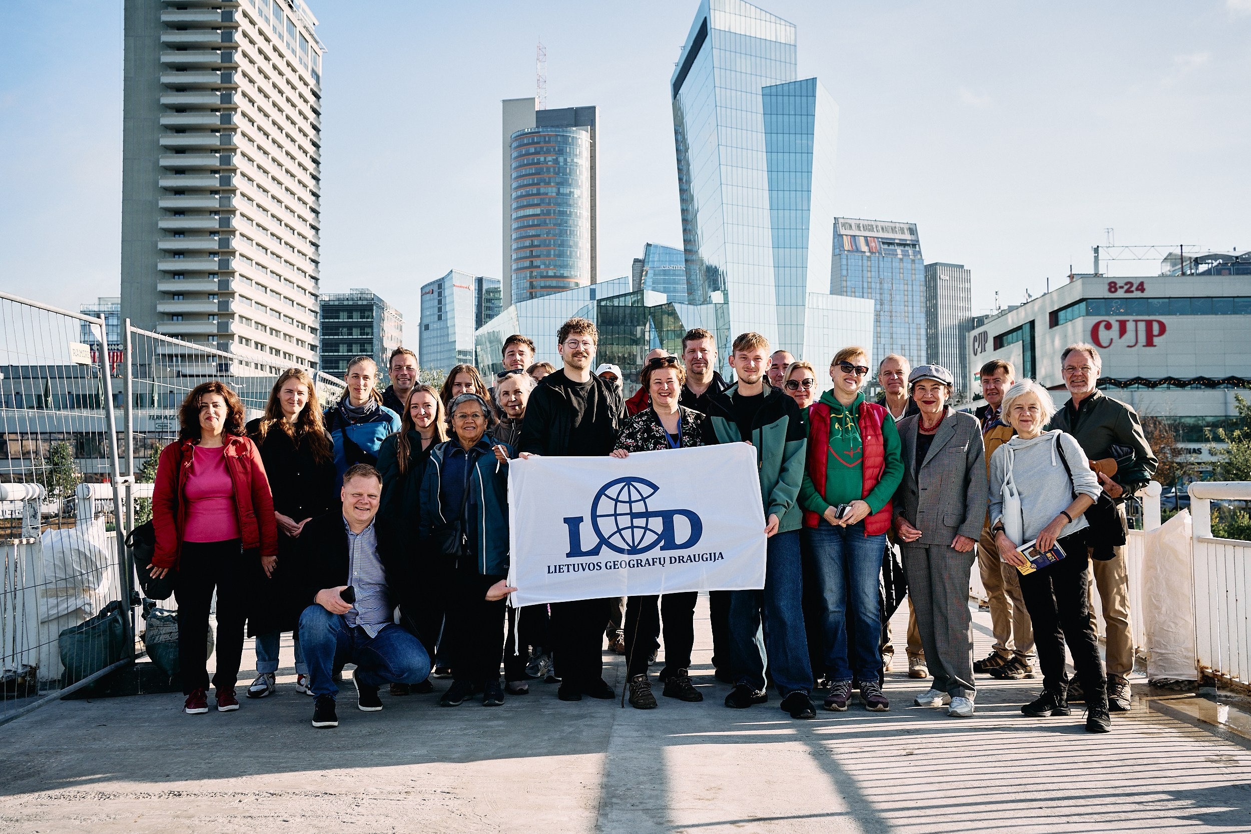 5th Congress of Lithuanian Geographers. Photographer in Vilnius