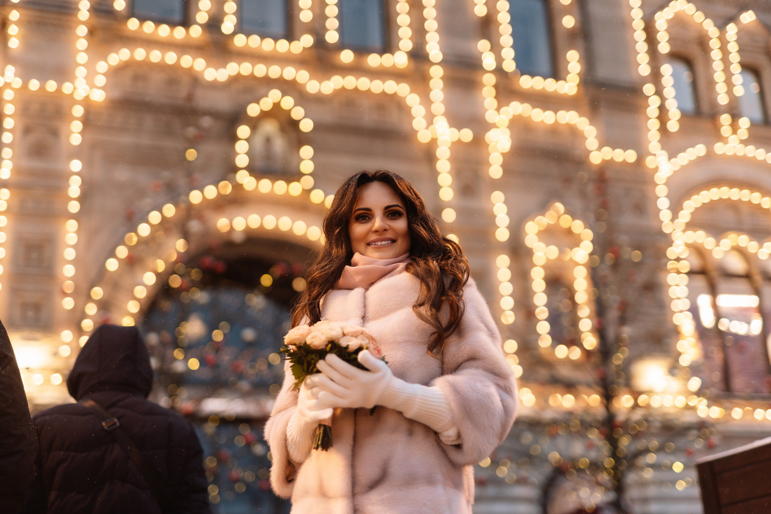 Свадебная фотосессия Лилии и Романа, прогулка в центре Москвы. Свадебный фотограф в Тамбове Павел Четвертков