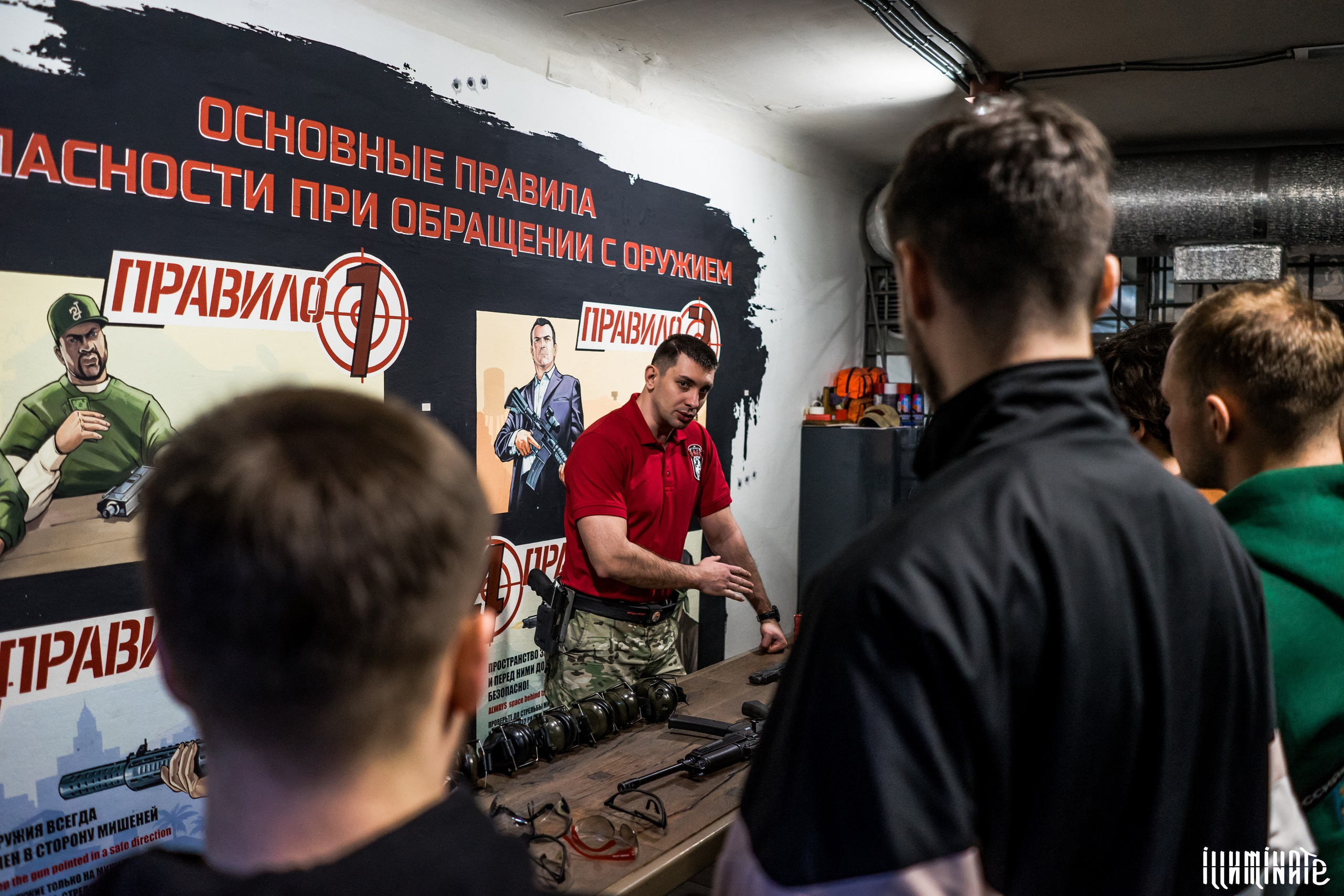 Стрелковый клуб ВОЛК. Фотограф в Воронеже Ольга Космодемьянская