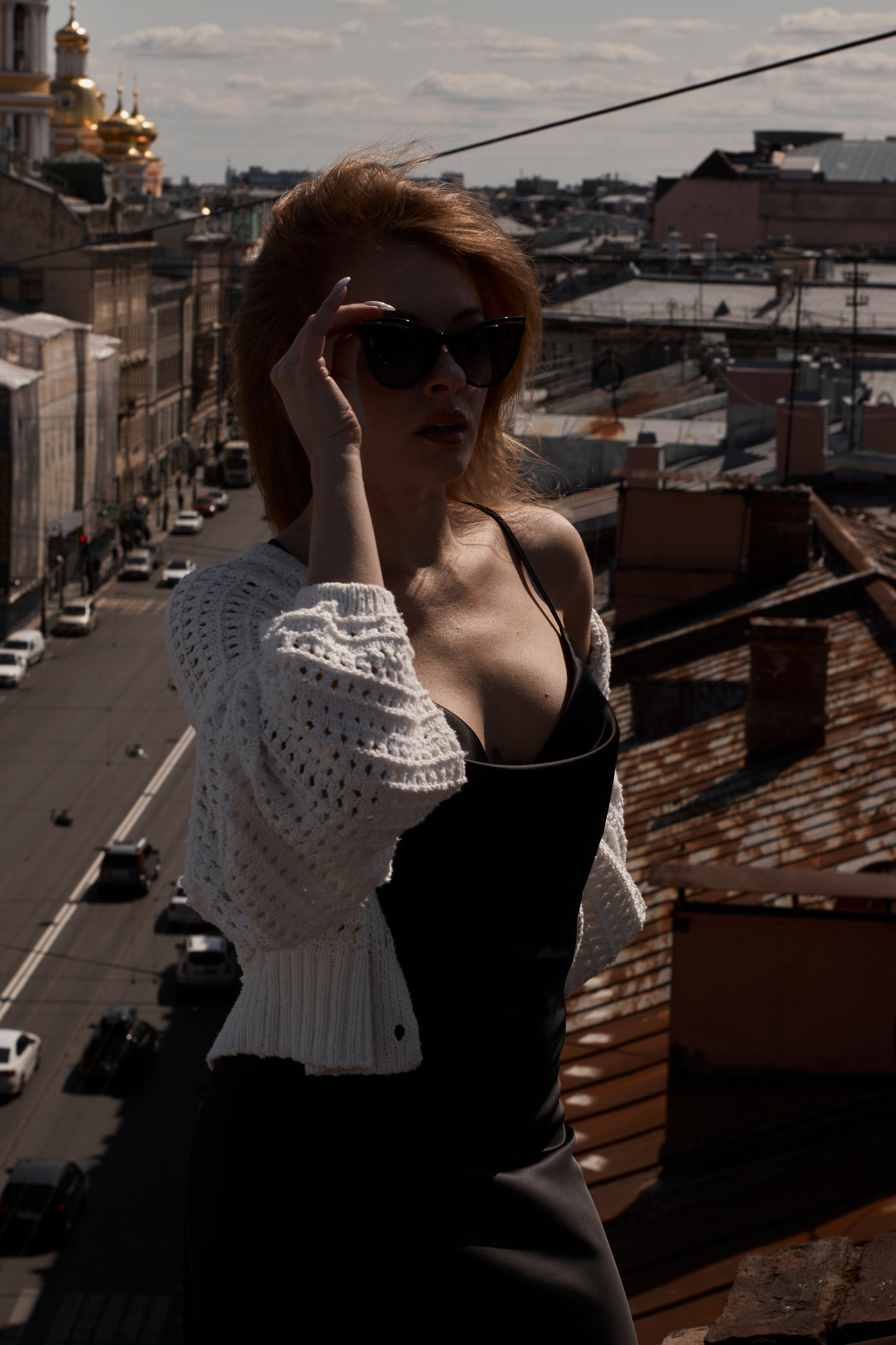 На крыше. Фотограф в Санкт-Петербурге Анна Anetprophoto (женские, семейные, лавстори и контент-съемки)