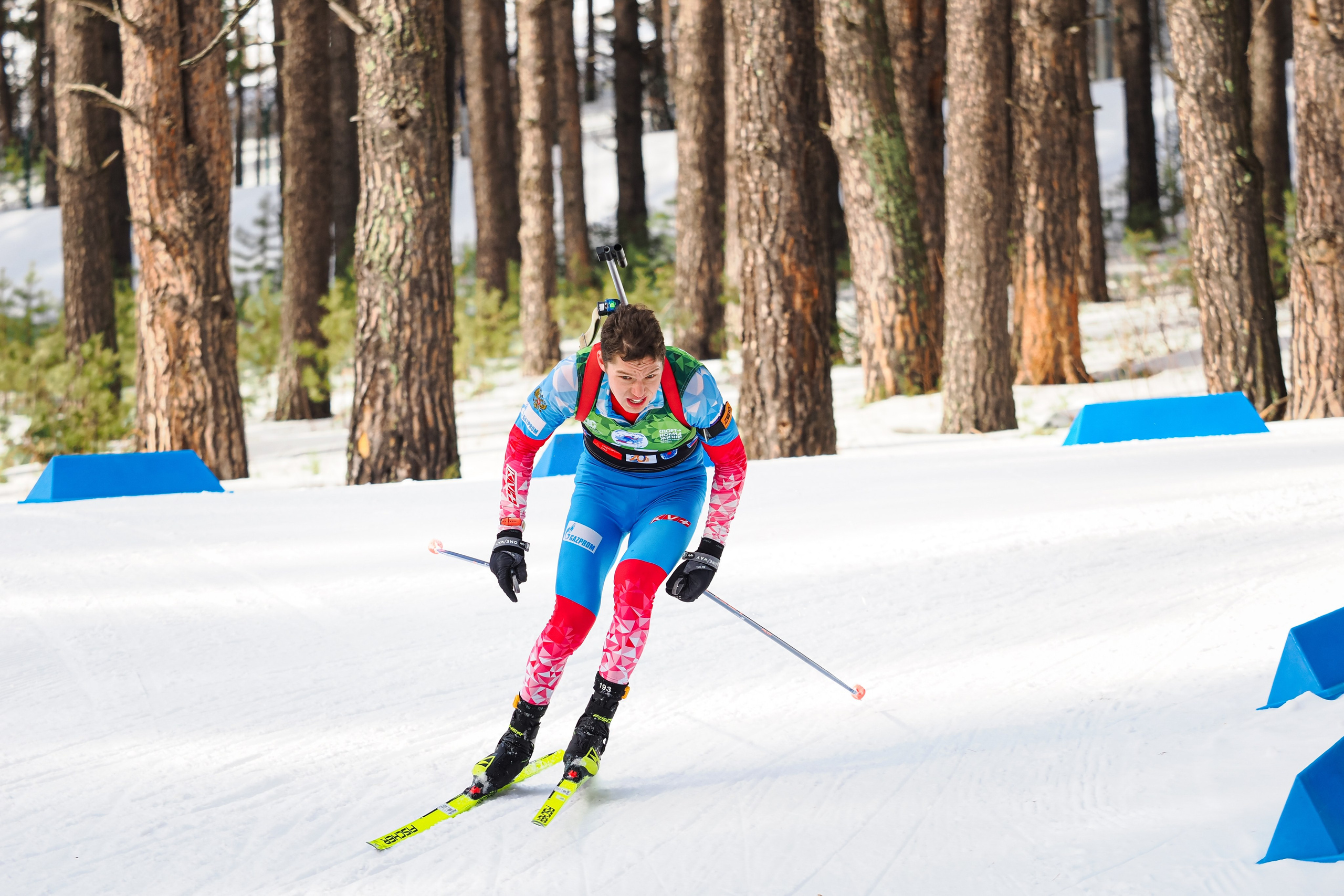 Биатлон / Первенство России. Репортажный фотограф Алексей Козьмин