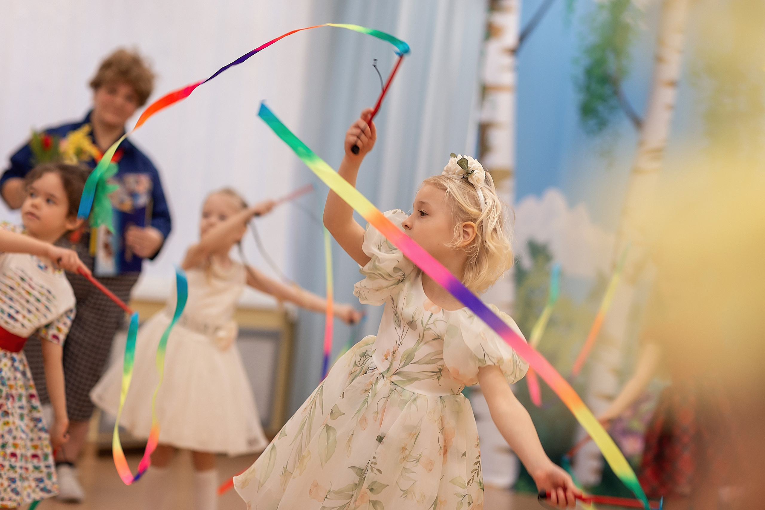 Весенний утренник_старшая группа_2025. Семейный фотограф в Санкт-Петербурге