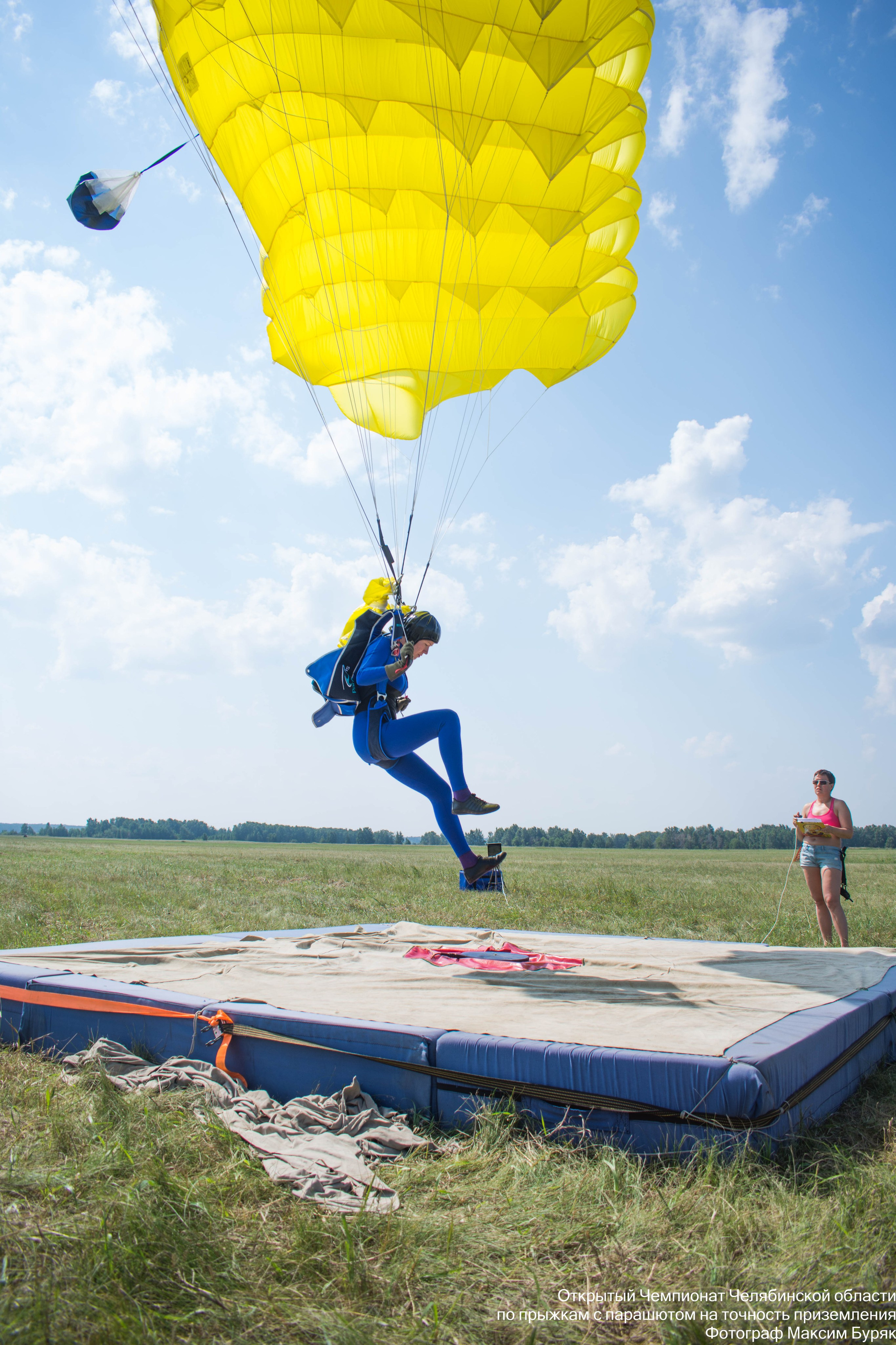Парашютный спорт. Фотограф Максим Буряк