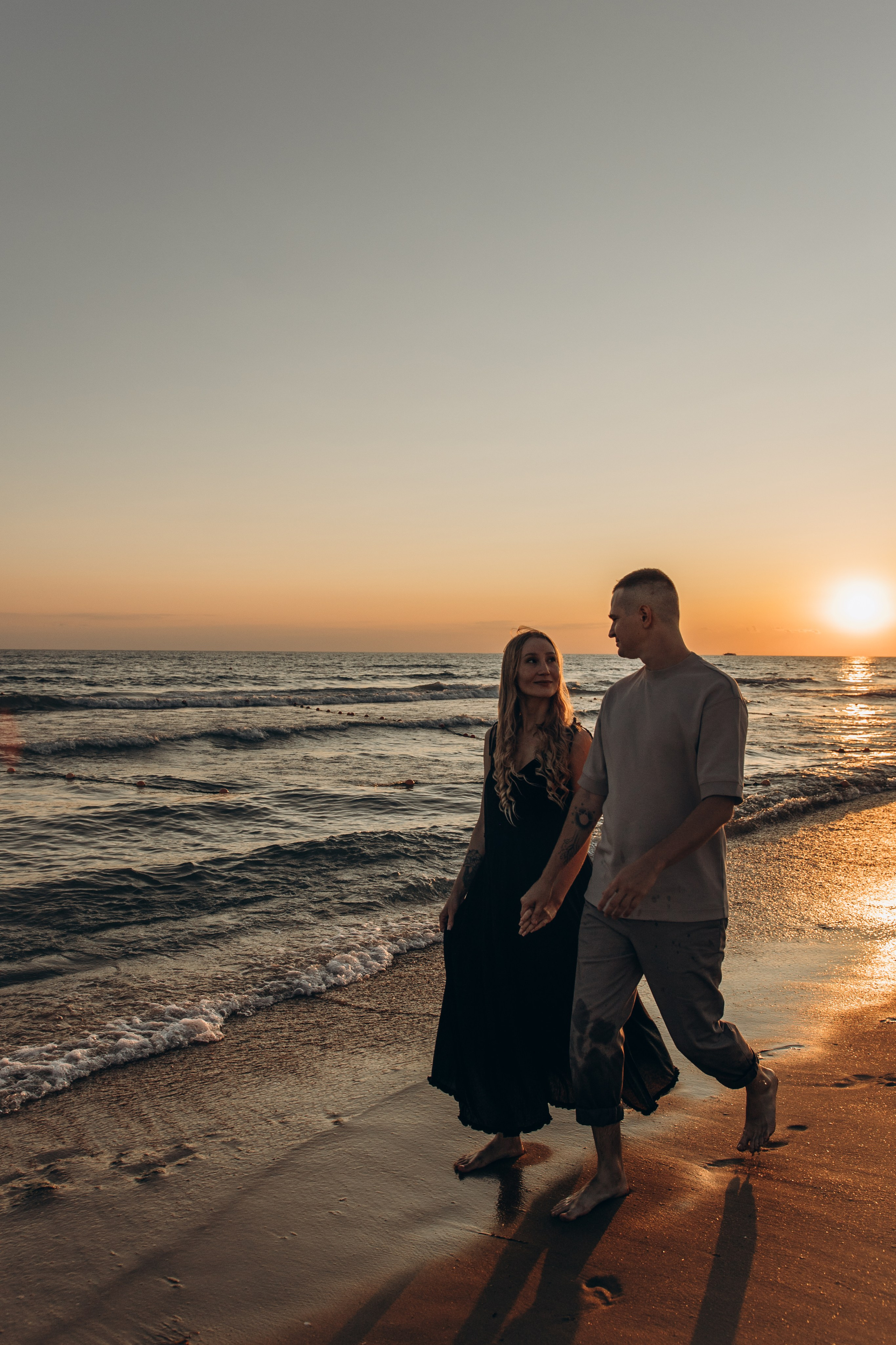 Иван и Наталья — когда солнце касалось горизонта. Семейный фотограф Новороссийск, Анапа, Геленджик — Юлия Давыдова