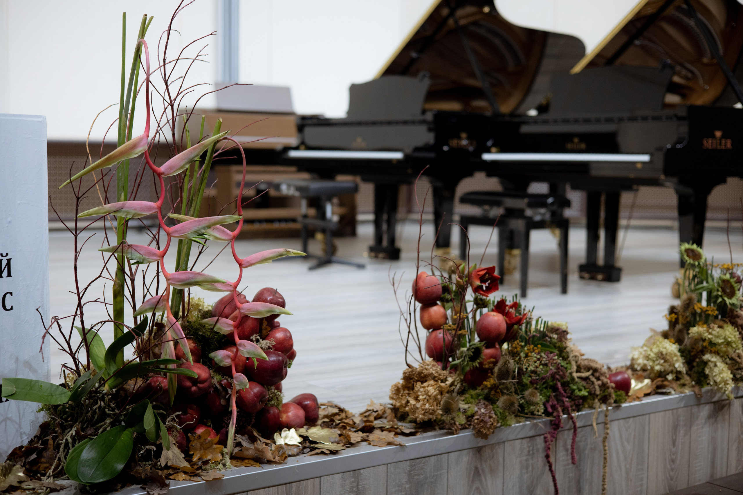 Оформление IX Международного конкурса пианистов имени Д. Д. Шостаковича. Оформление свадеб, декор свадеб Вера Маркова, Москва