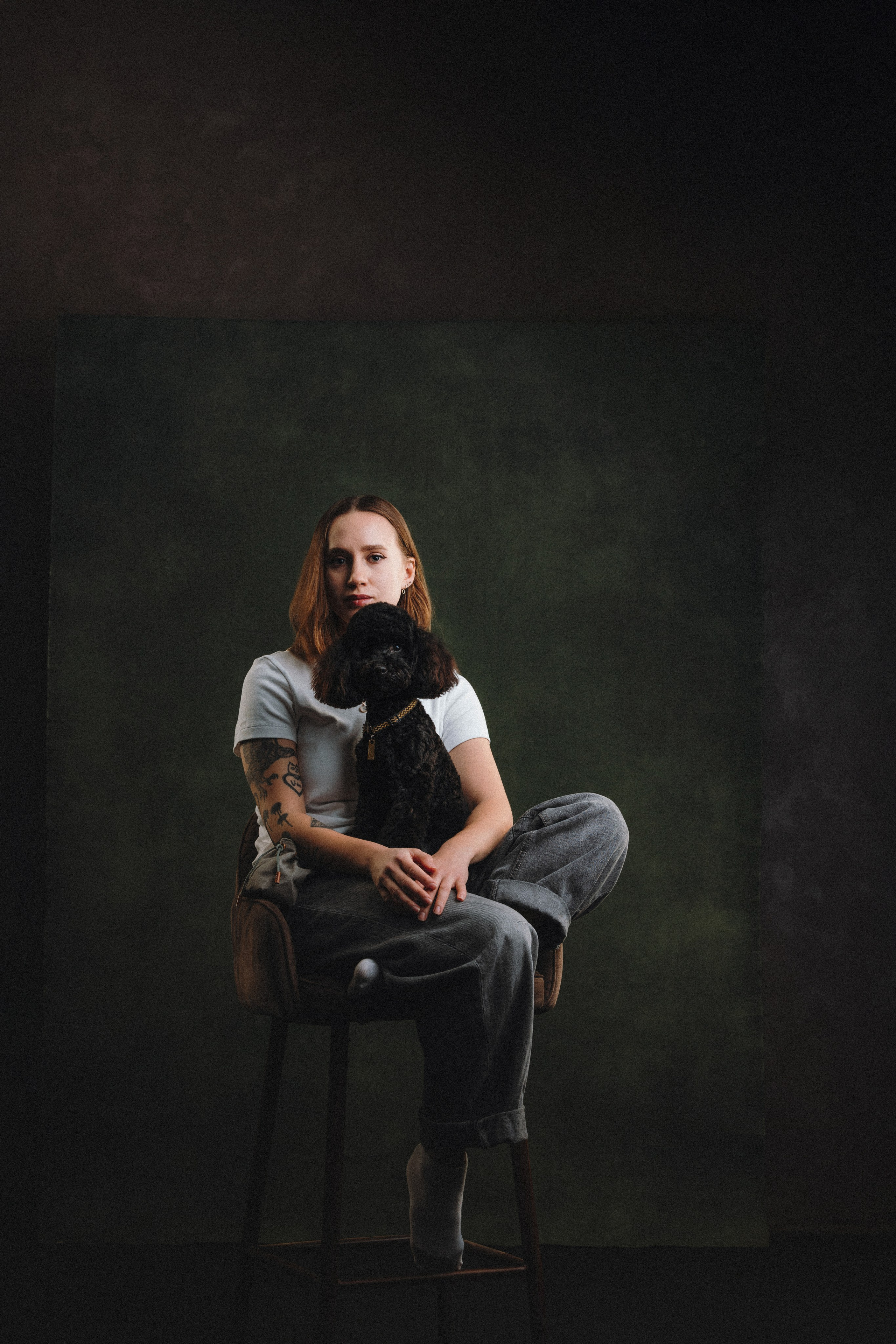 Ярослава и Туча. Фотограф анималист Осипчикова Мария