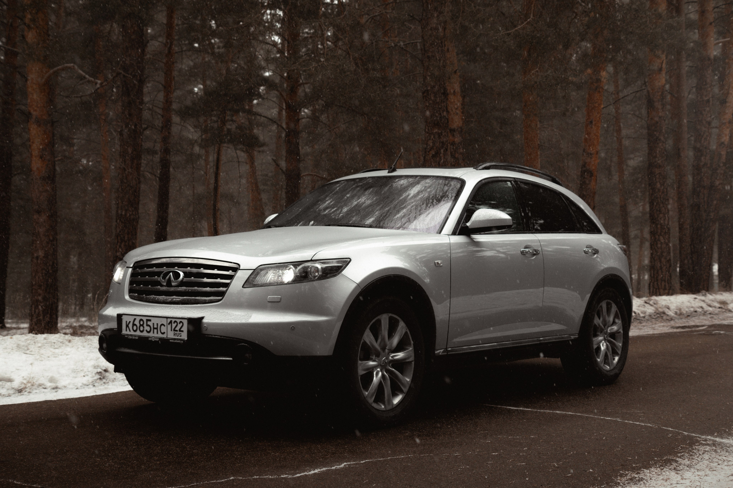 Infiniti FX35. Автомобильный фотограф и видеограф в Новосибирске|Александра Косухина