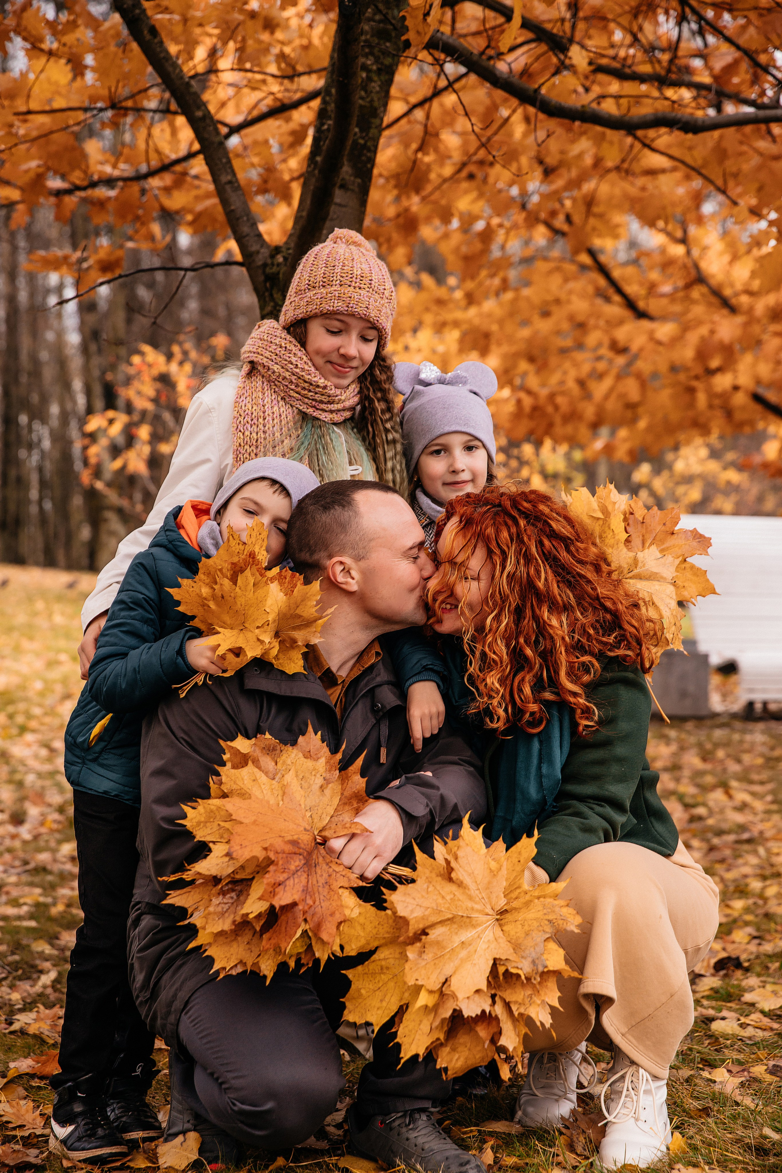 Мария, Павел, Даша, Арина и Миша — семейная фотосессия. Семейный и свадебный фотограф Минск, Барановичи Ольга Пахомова