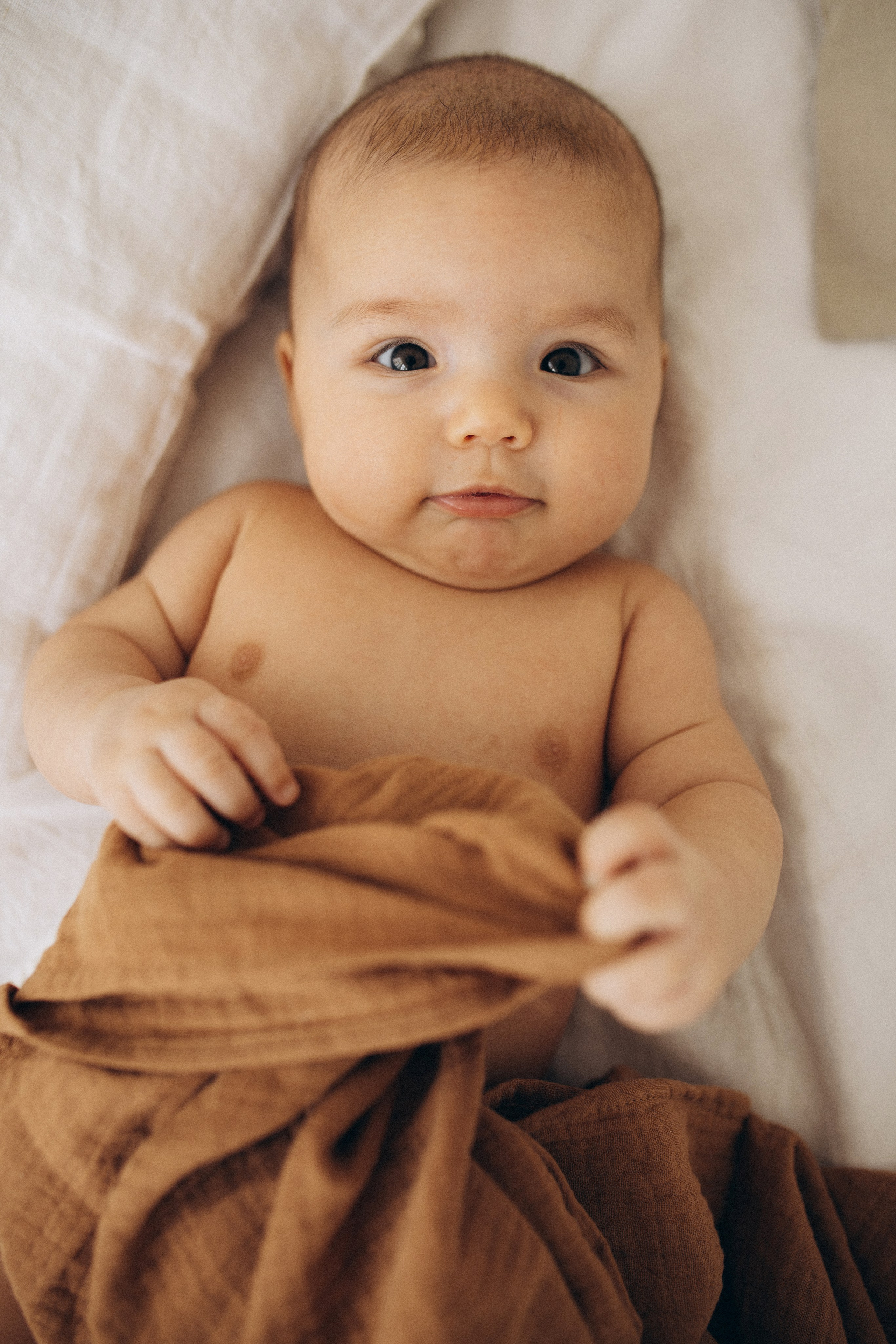 малышка в студии фотосессия детская Самара