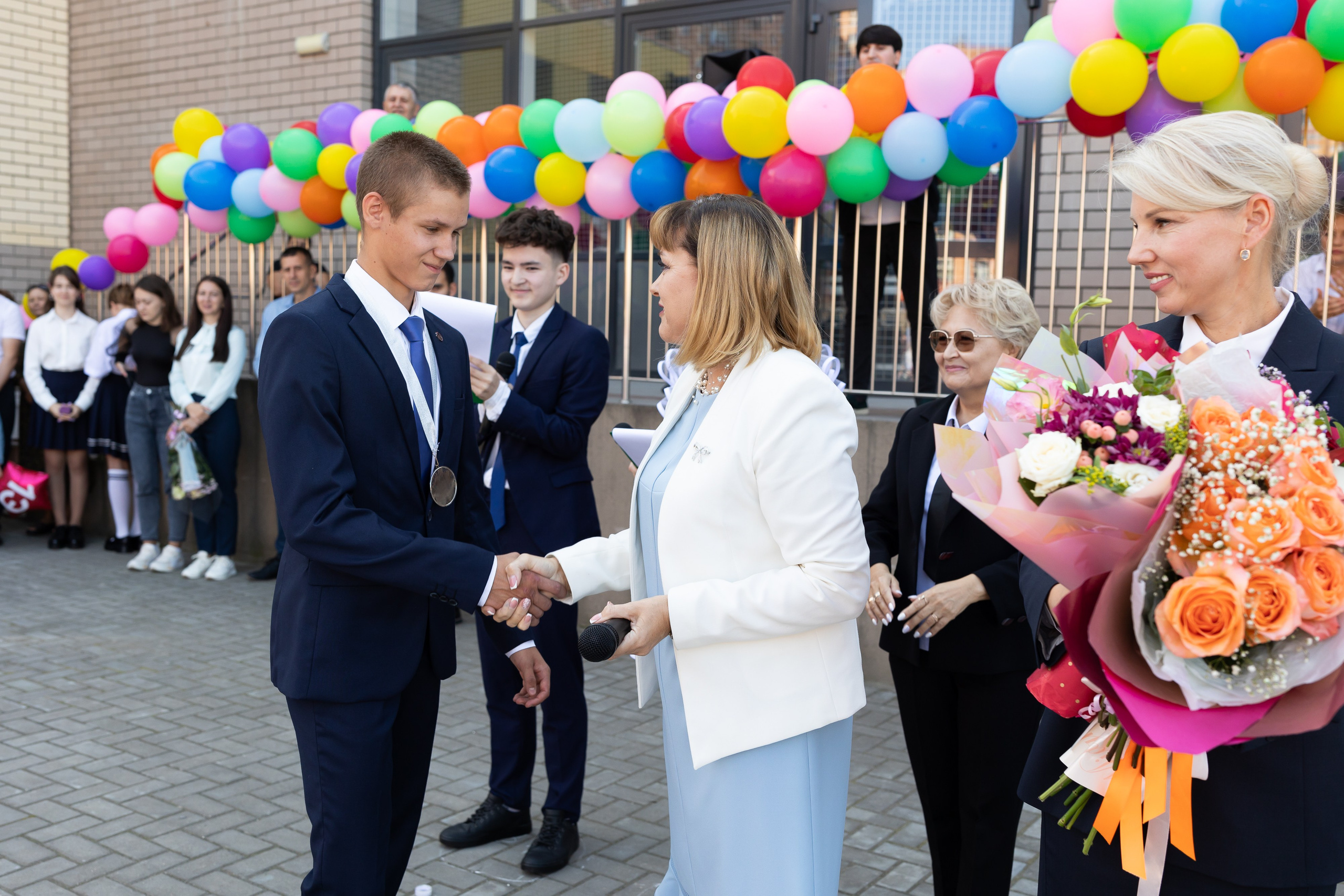 Линейка 1 сентября. Профессиональный Фотограф в Москве Андрей Славнов