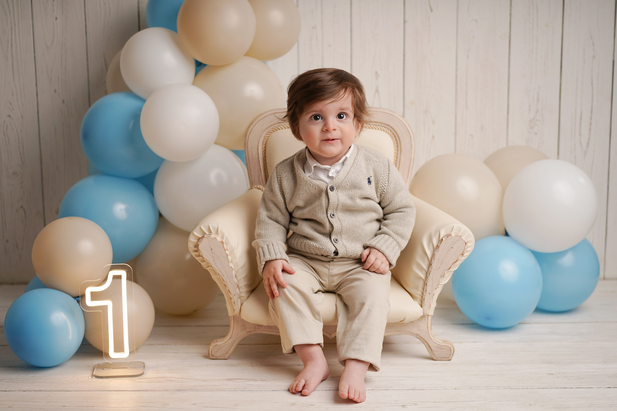 Годики. Фотограф новорождённых в Москве Елена Левина