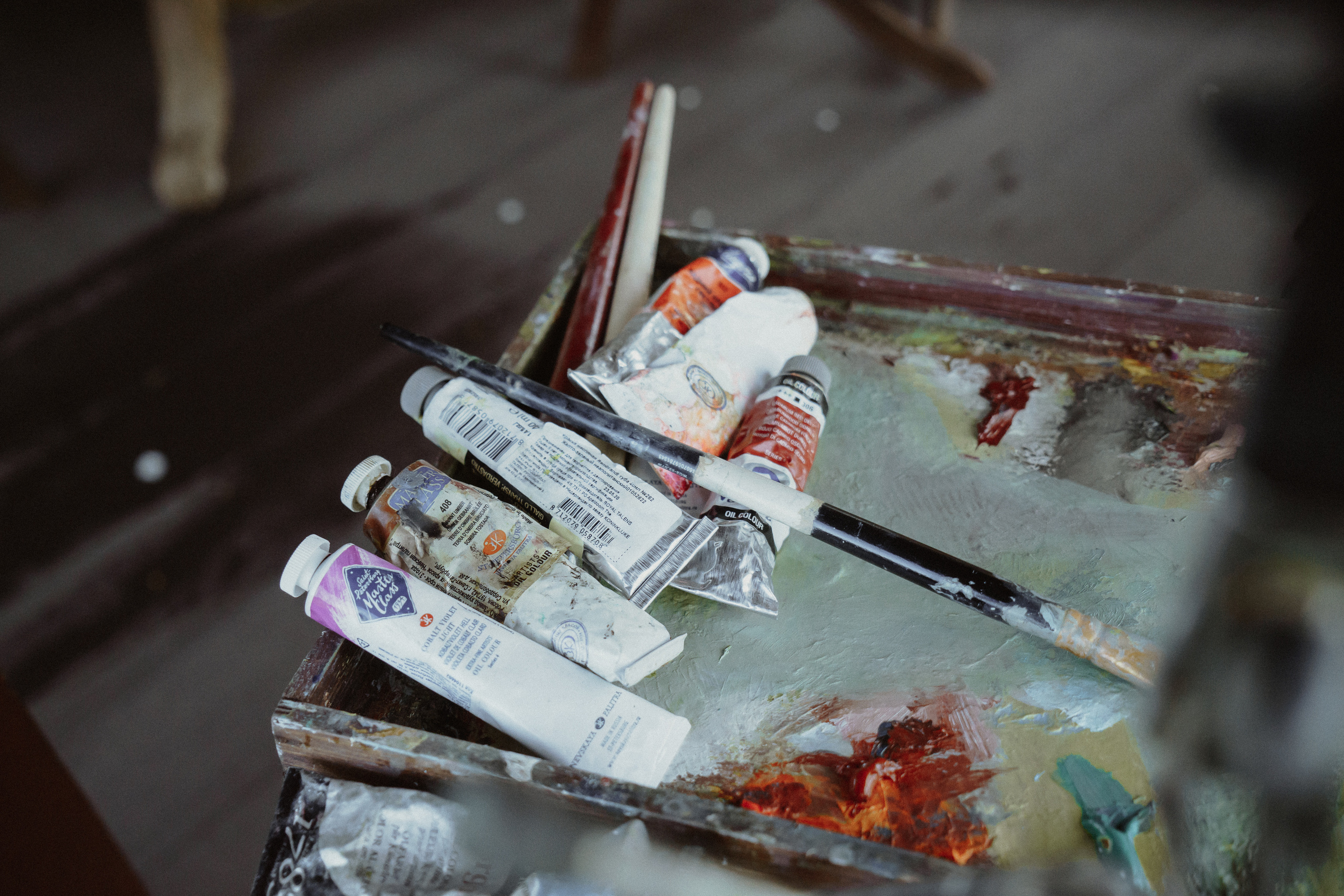 Съёмка художника в Бёхово. Лиза Фирстова — самый добрый фотограф