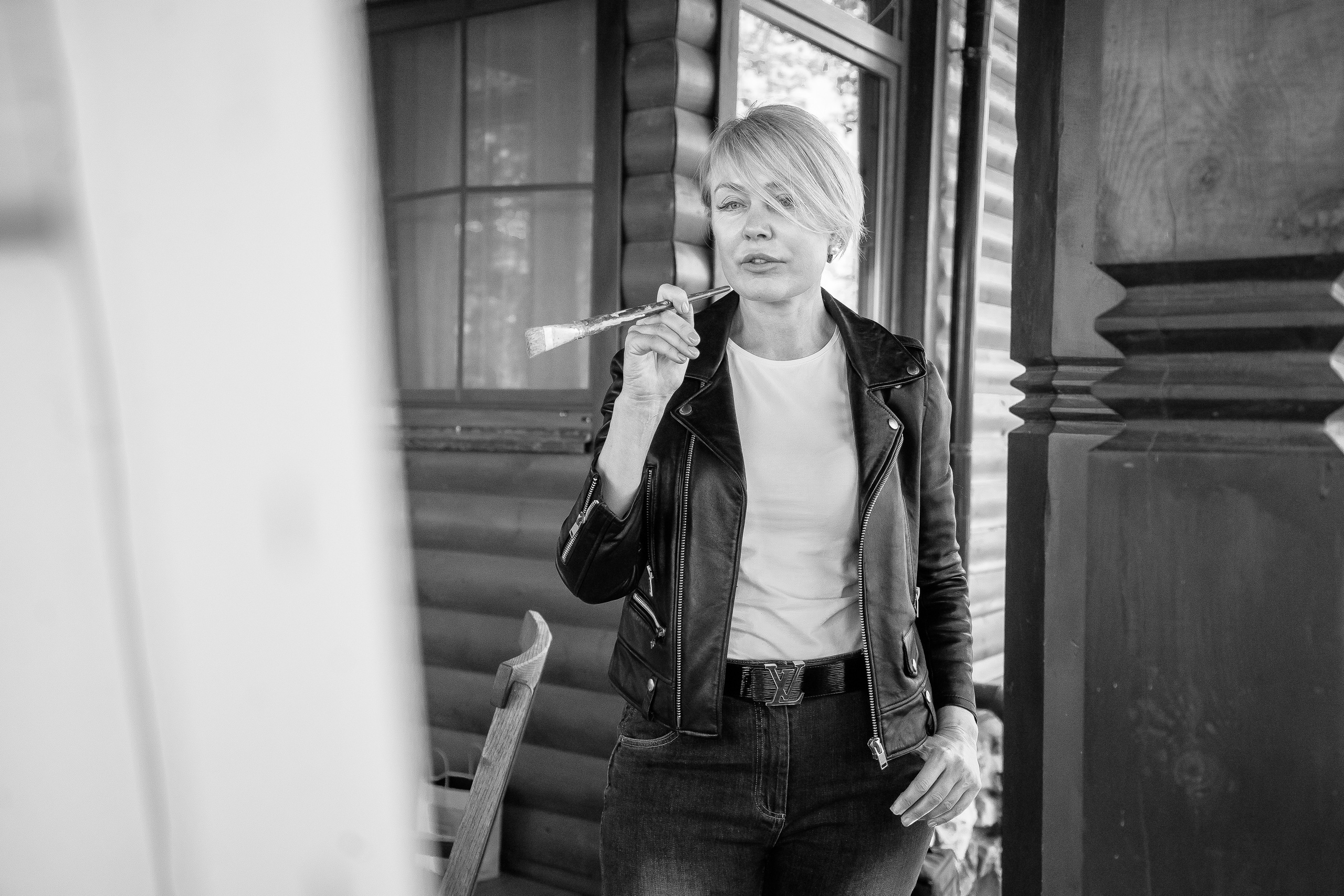 Съёмка художника в Бёхово. Лиза Фирстова — самый добрый фотограф