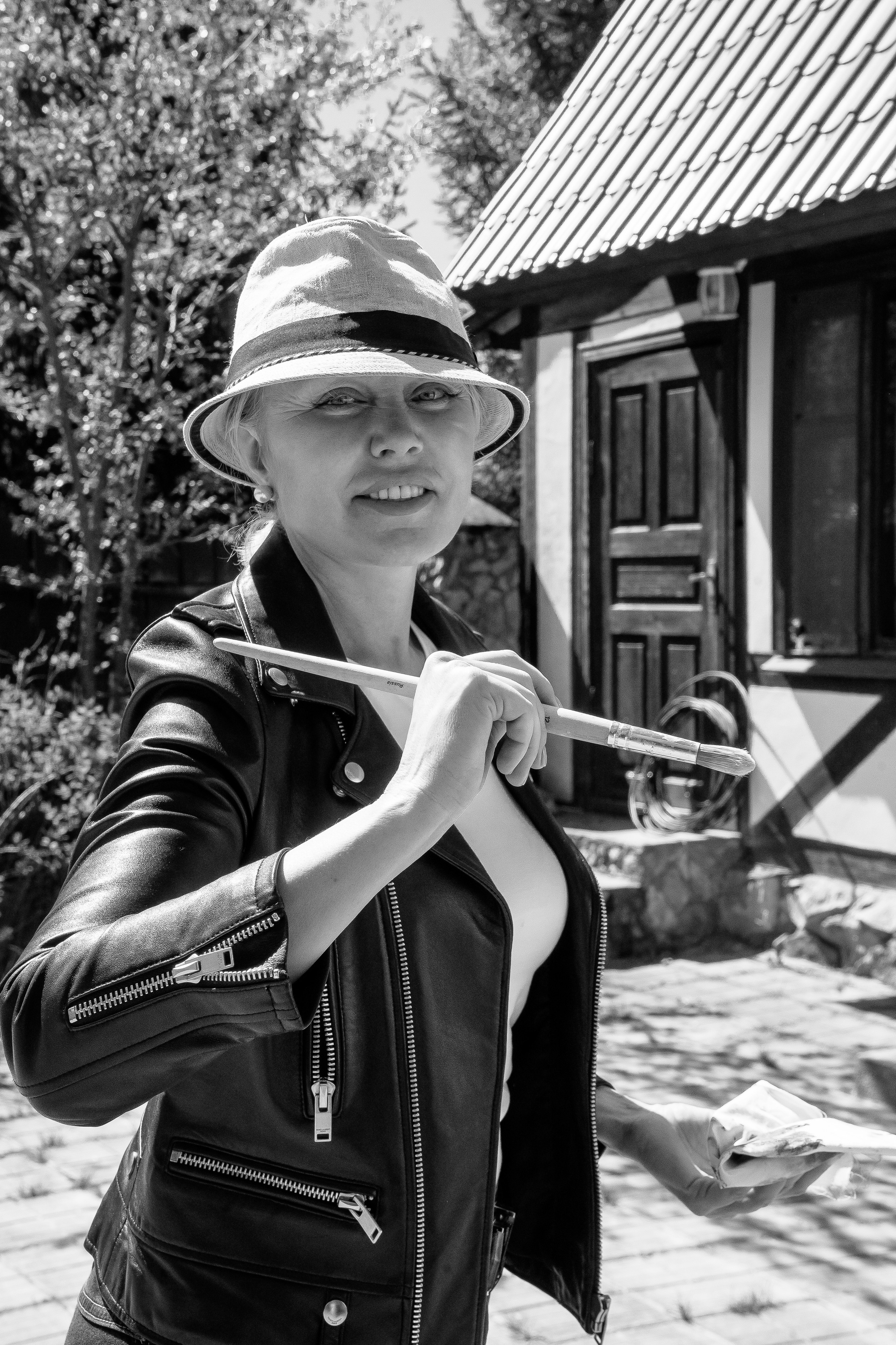 Съёмка художника в Бёхово. Лиза Фирстова — самый добрый фотограф