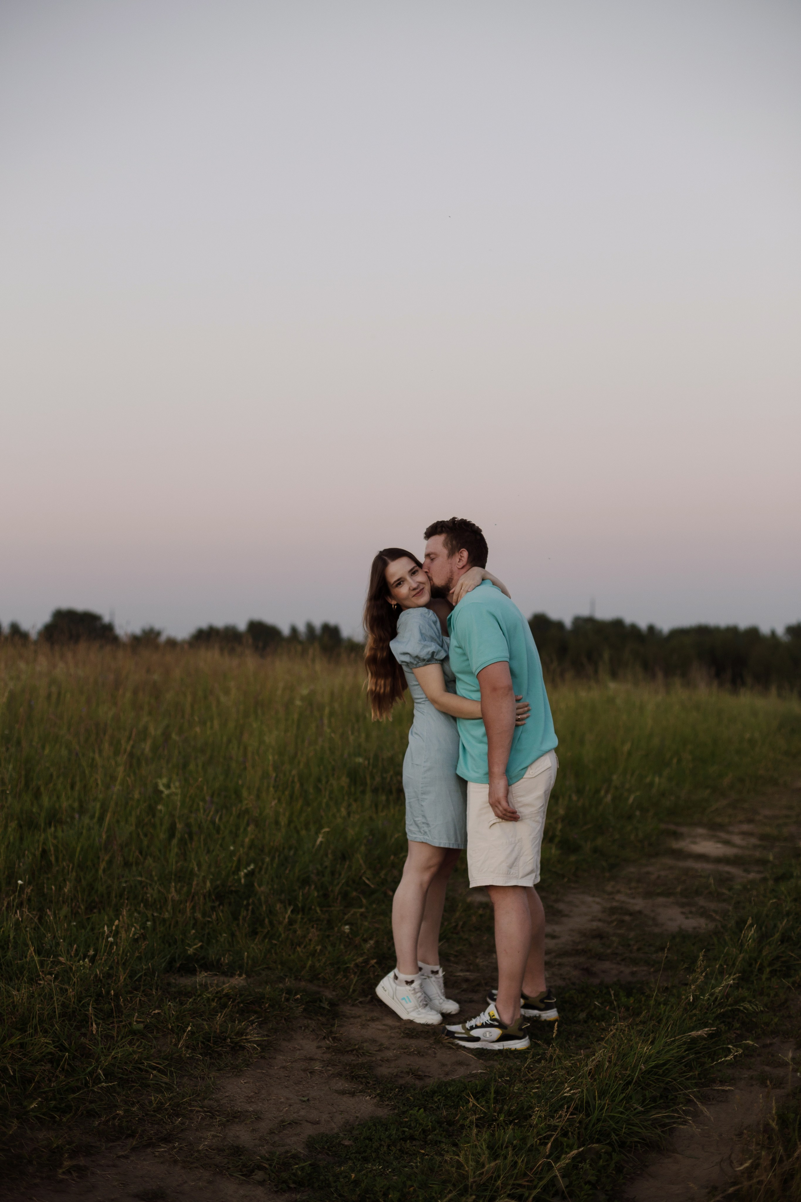 Колтушские высоты — Марина и Сергей. Портретный фотограф в Санкт-Петербурге Элина Ситникова