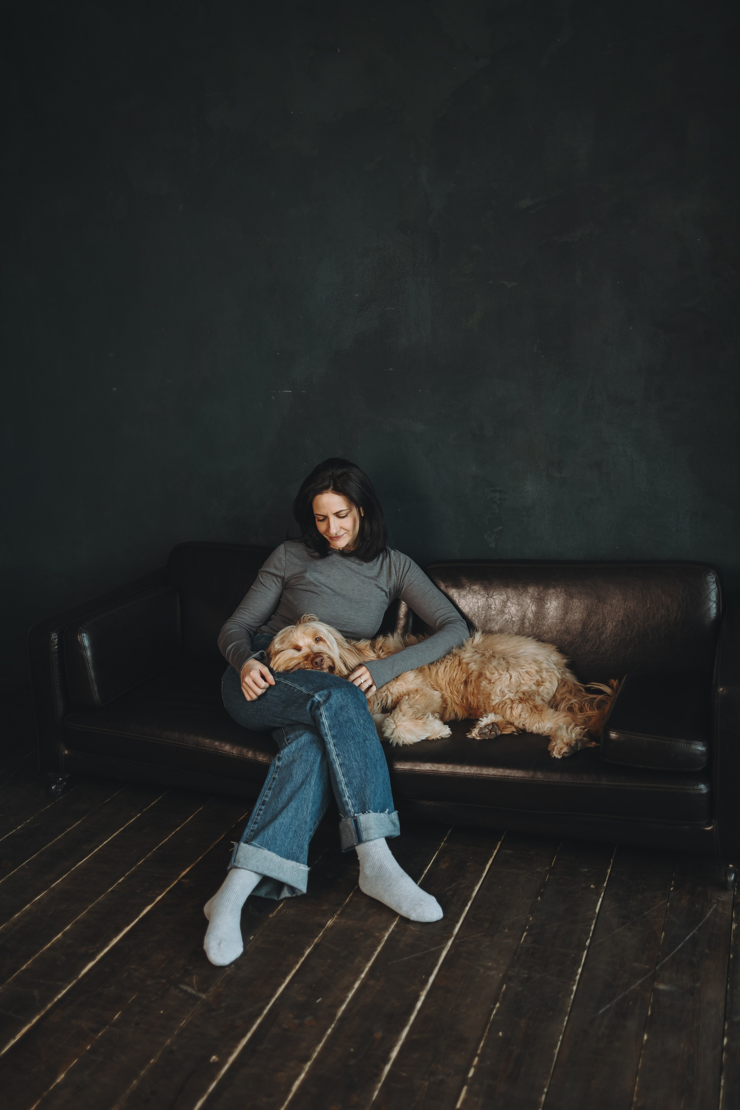 Алина и Фиби. Фотограф-анималист в Санкт-Петербурге Алина Яхонт