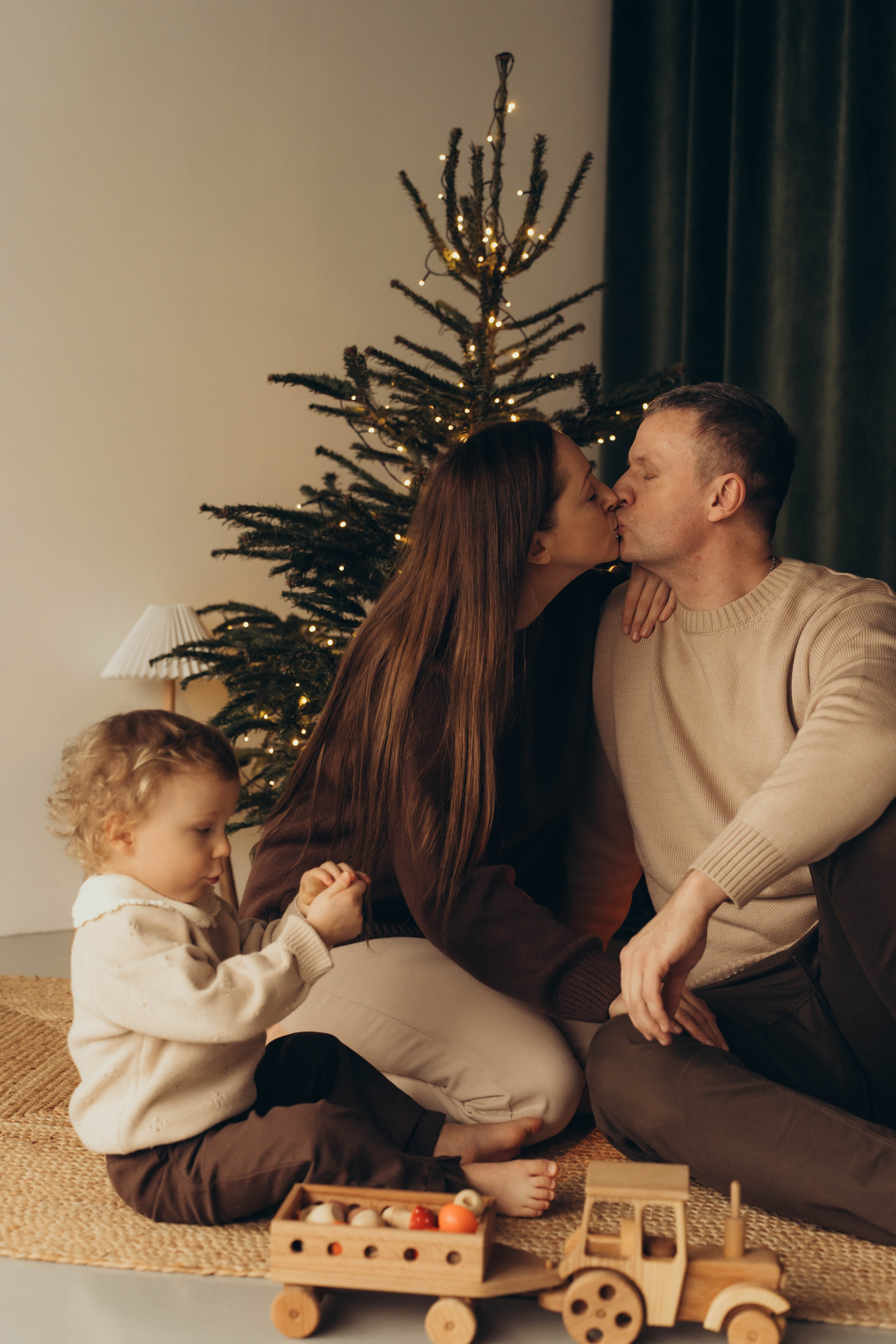 Екатерина, Николай и малышка Аня