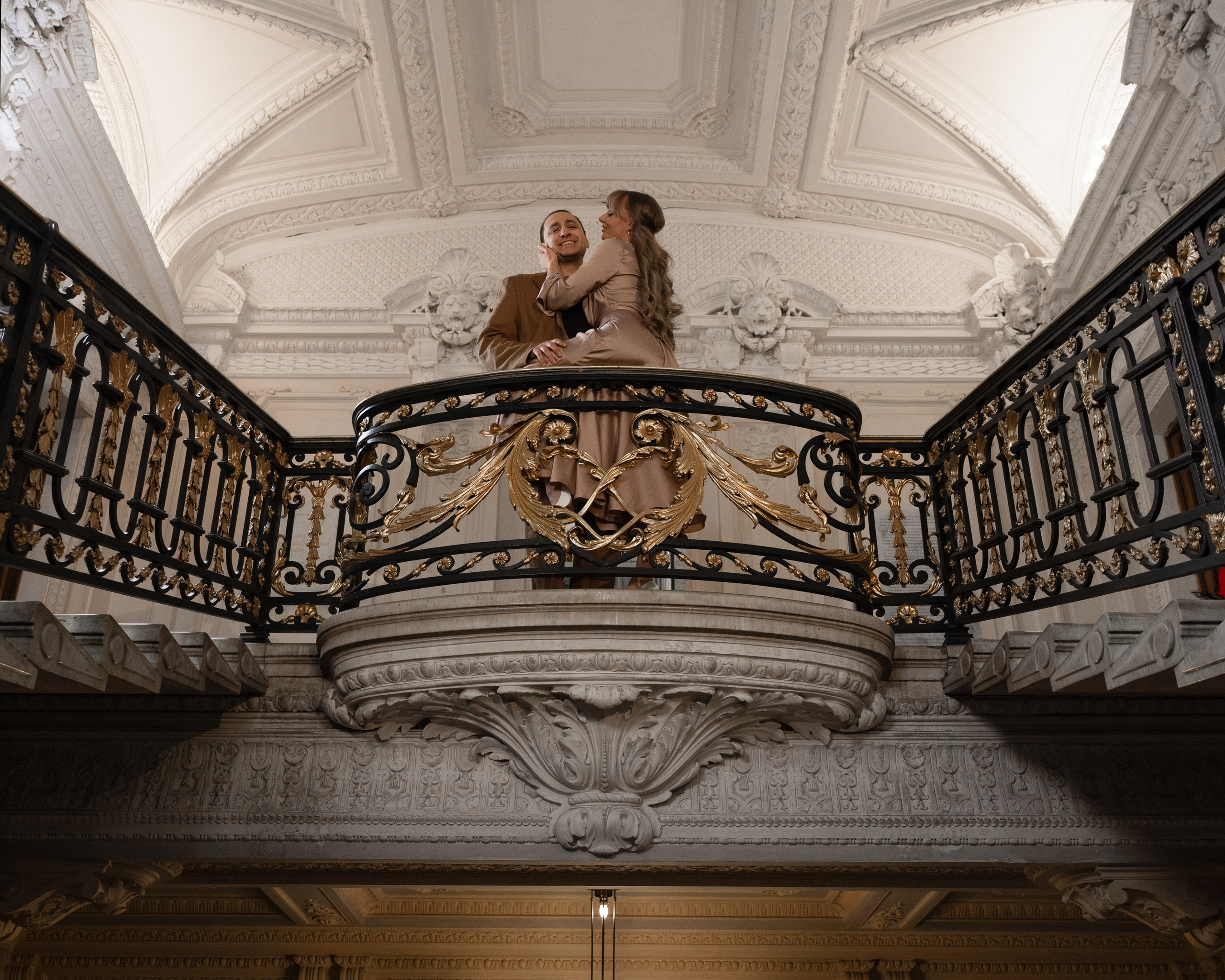 Лавстори в особняке Санкт-Петербурга для влюбленных танцоров. Фотограф в Санкт-Петербурге Вагнер Юлия