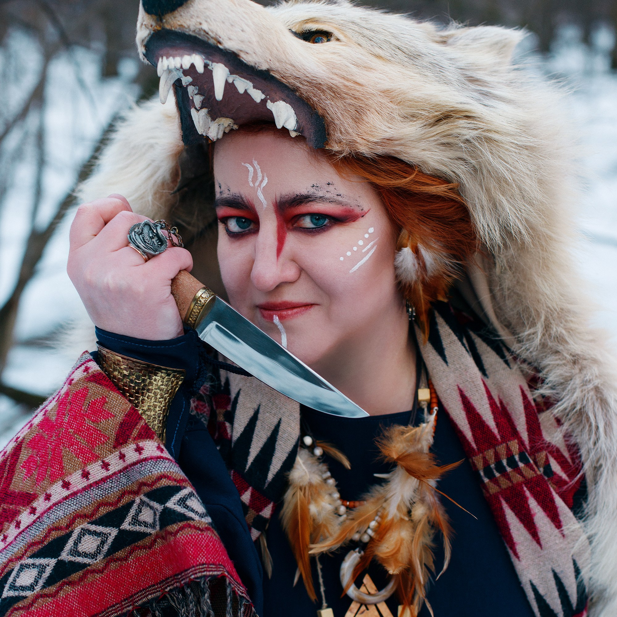 Скандинавская история. Необычные портретные фотосессии под ключ в Москве