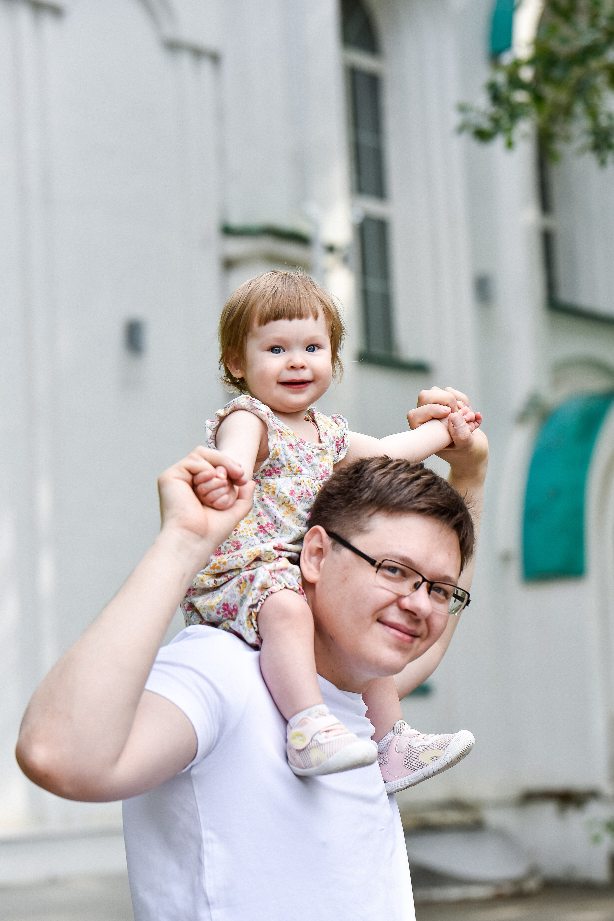 Семья Натальи, Сергея и Машеньки