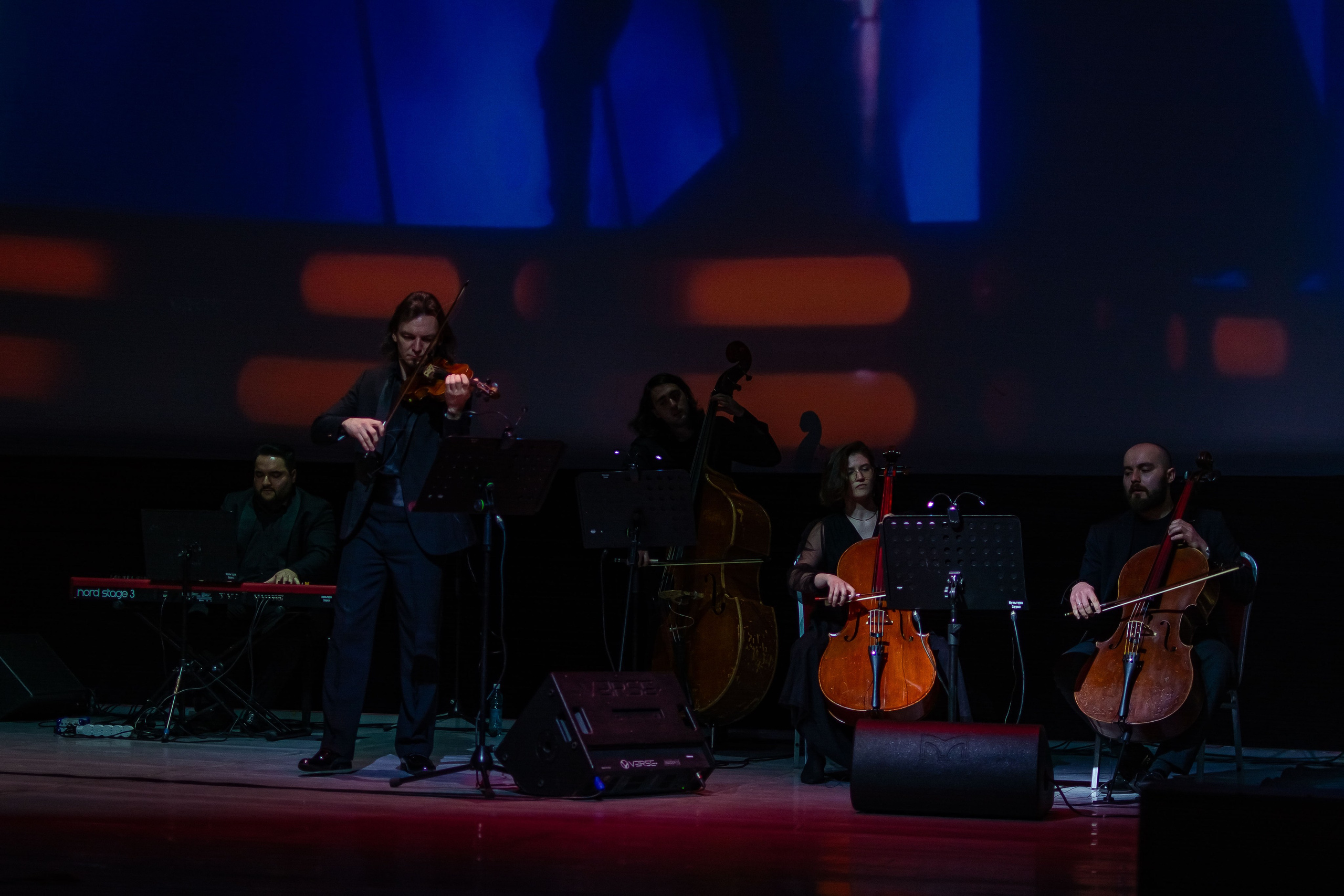 Концерт оркестра Cinematica. Репортажный фотограф в Новосибирске