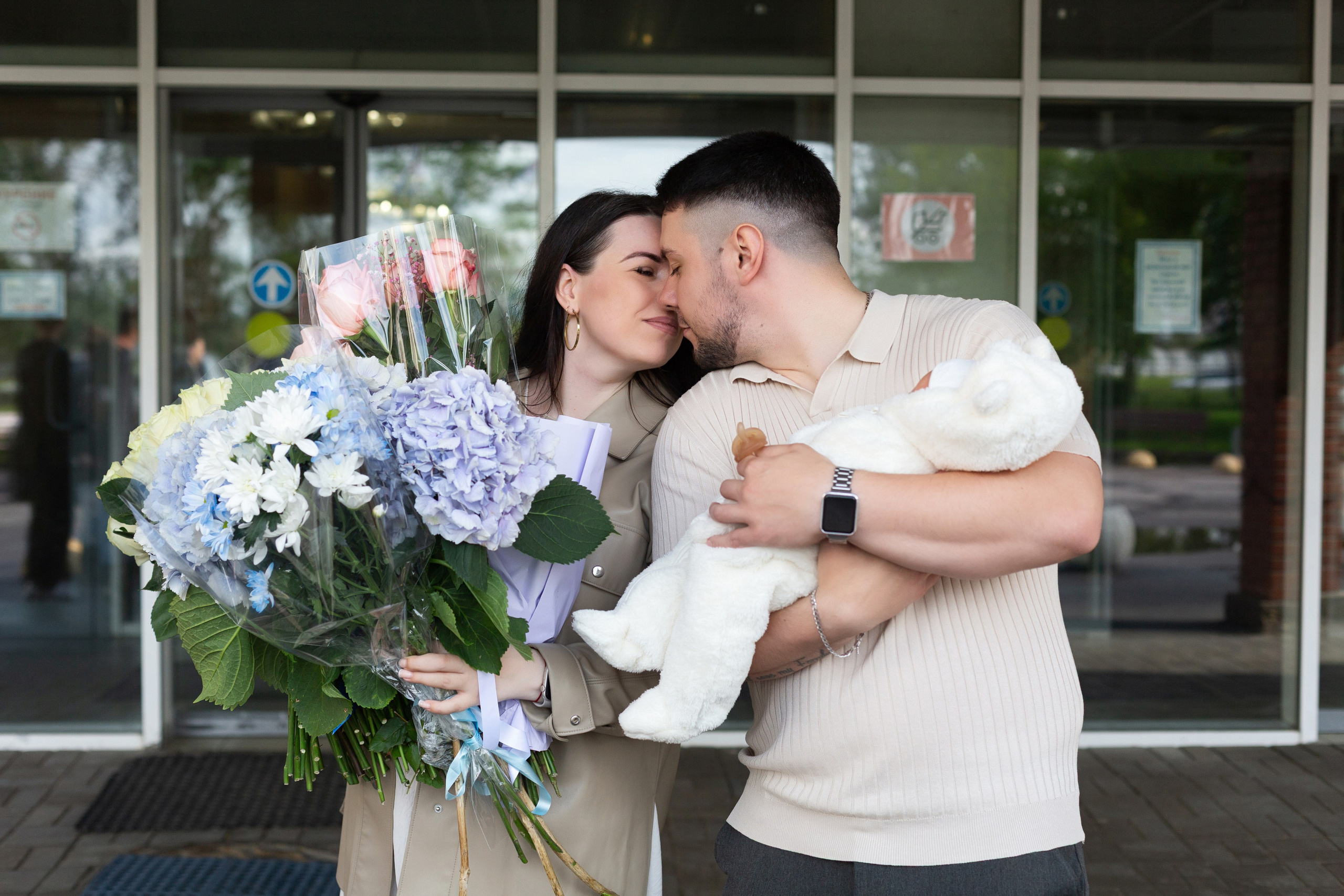 Выписка из роддома. Татьяна Нагорнова — семейный фотограф в Санкт-Петербурге