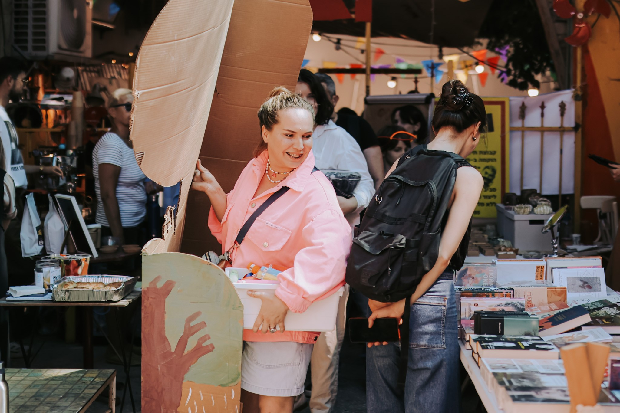 Charity Book Festival «Фонарь» for Chance4life, Tel Aviv | May 2025. Photographer in Israel Alice Milchin