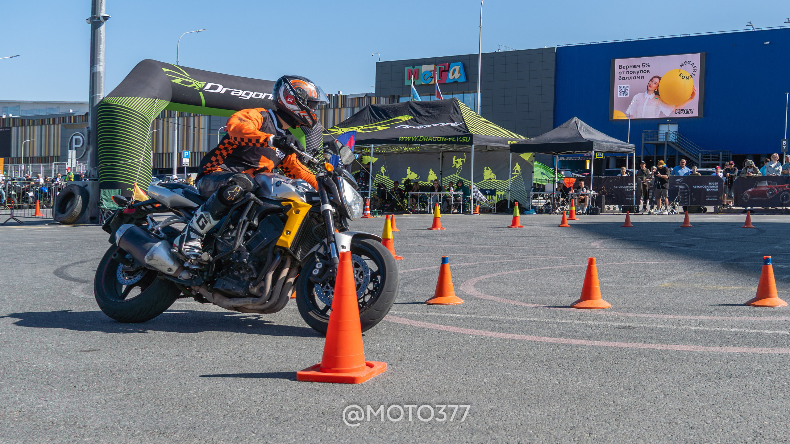 Motogymkhana CUP 1 Ekat 2025. Moto377