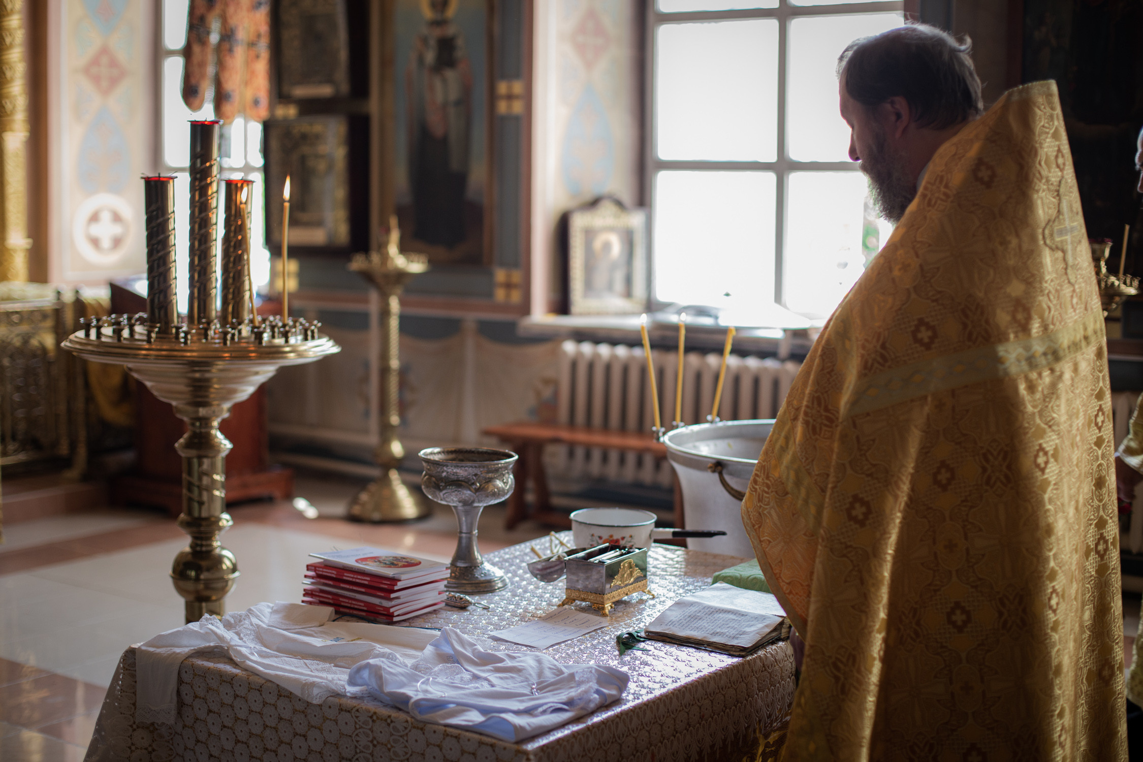 Крещение Романа. Семейный и детский фотограф г. Ногинск Катерина Ганюхина