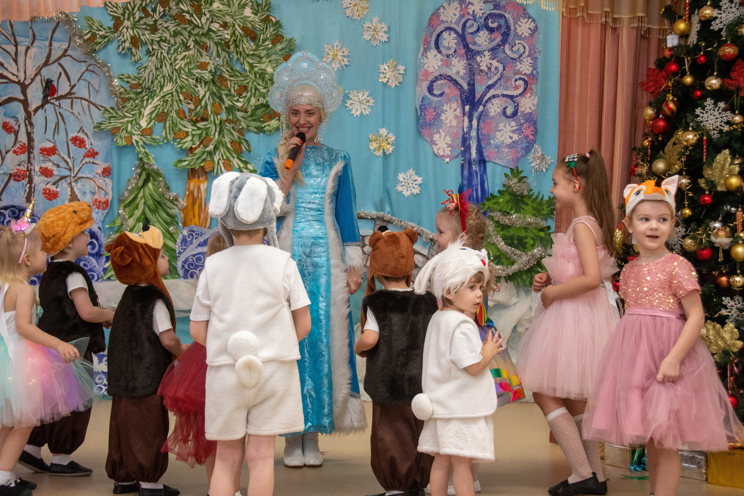 2023 Новый год. Акварель, Первомайка. Репортажный и детский фотограф в Новосибирске