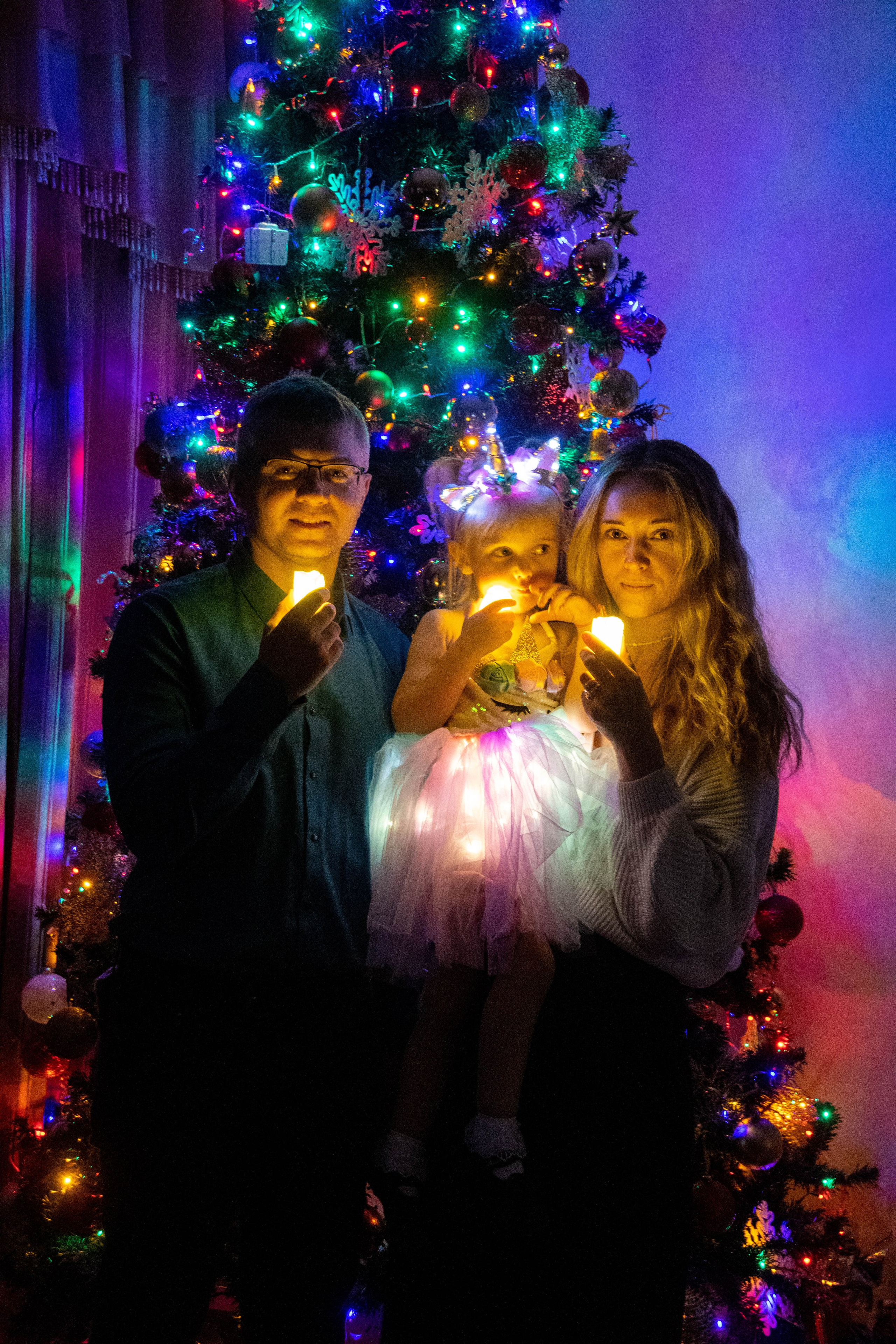 2023 Новый год. Акварель, Первомайка. Репортажный и детский фотограф в Новосибирске