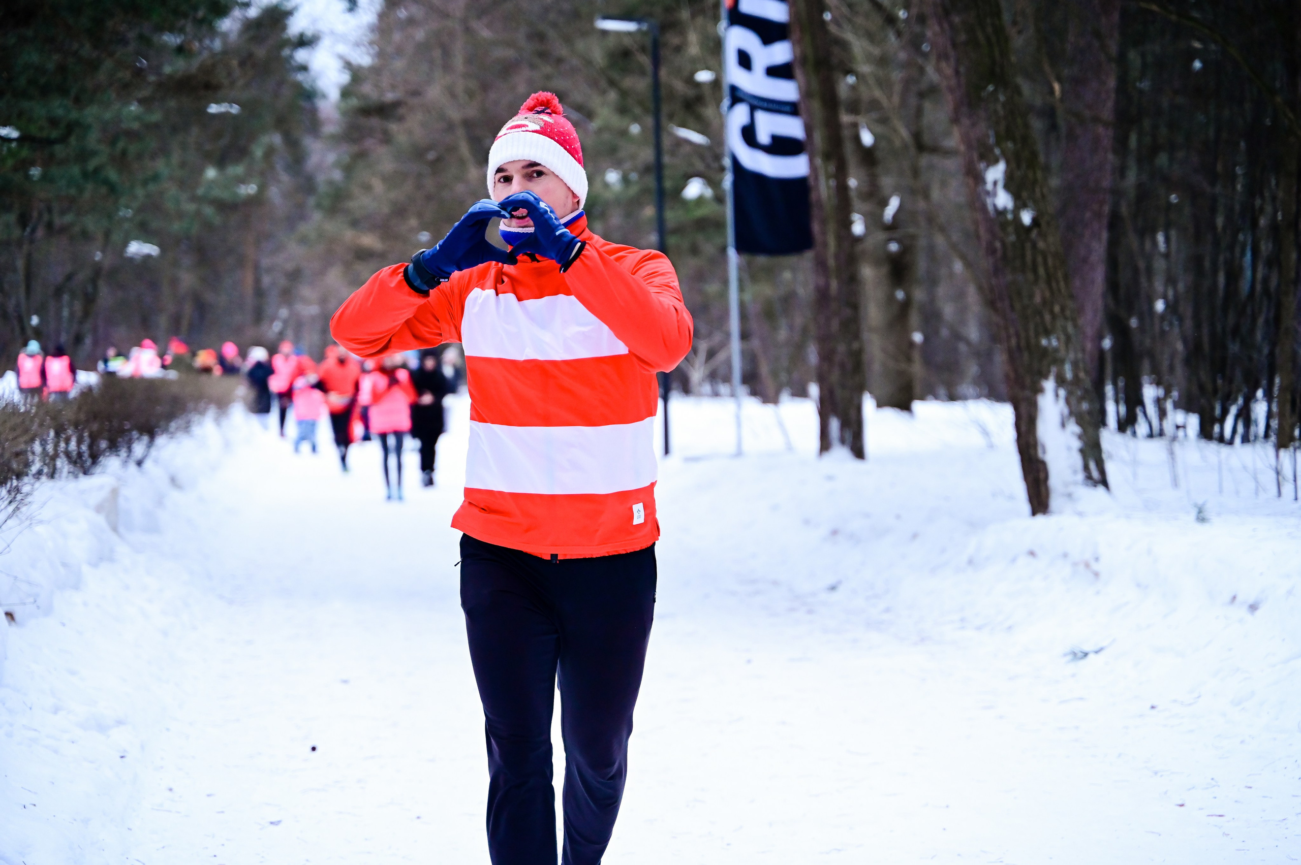 Sat9am5km x GRI (Кузьминки 03.02.24). Фотограф | Ирина Гамзинова | Москва