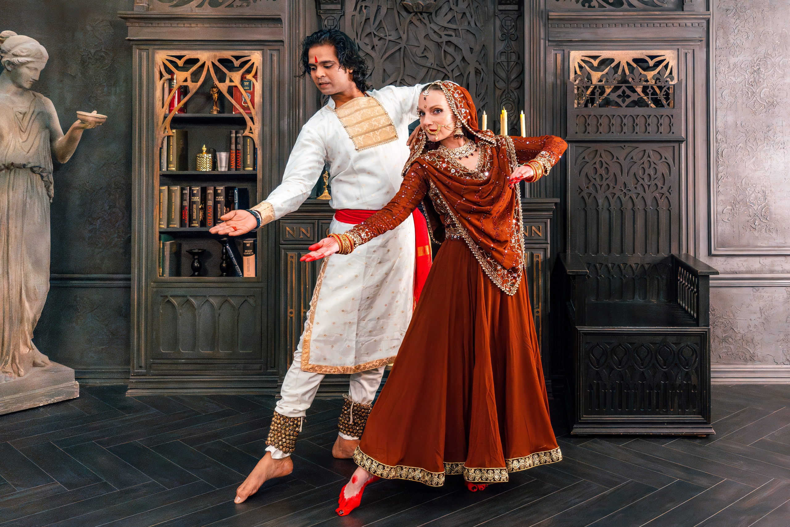 Съемка в Индийском стиле. Легкая фотография