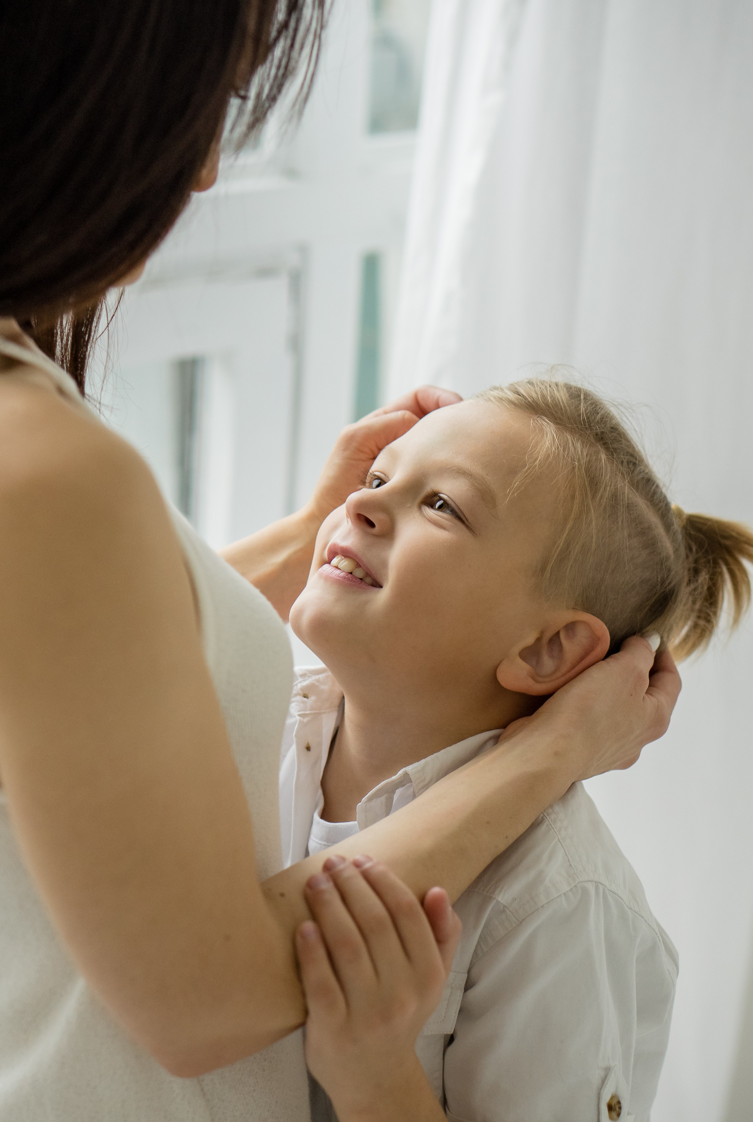 Семейная фотосессия семьи К. в фотостудии. Фотограф Ольга Игорева